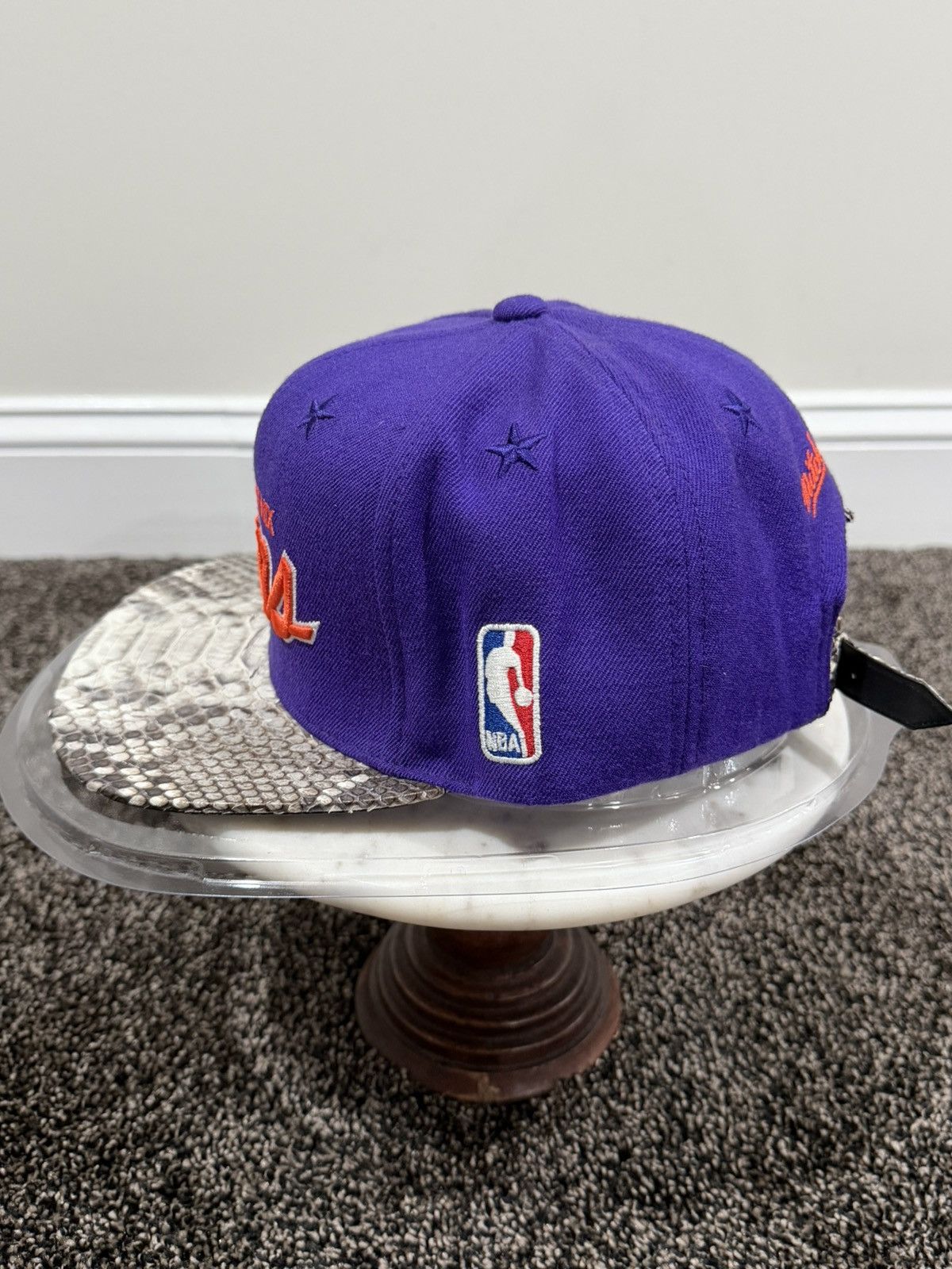 Just Don × Mitchell & Ness × Rsvp Gallery Just Don x Mitchell & Ness NBA Phoenix Suns Purple Hat Size ONE SIZE - 4 Thumbnail