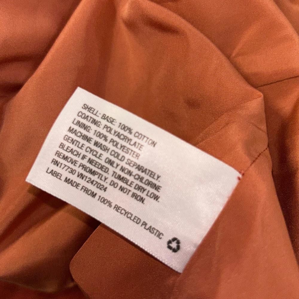Designer a. new. day. I NWT Colorado Orange Hooded Raincoat Size XS Size XS / US 0-2 / IT 36-38 - 9 Thumbnail