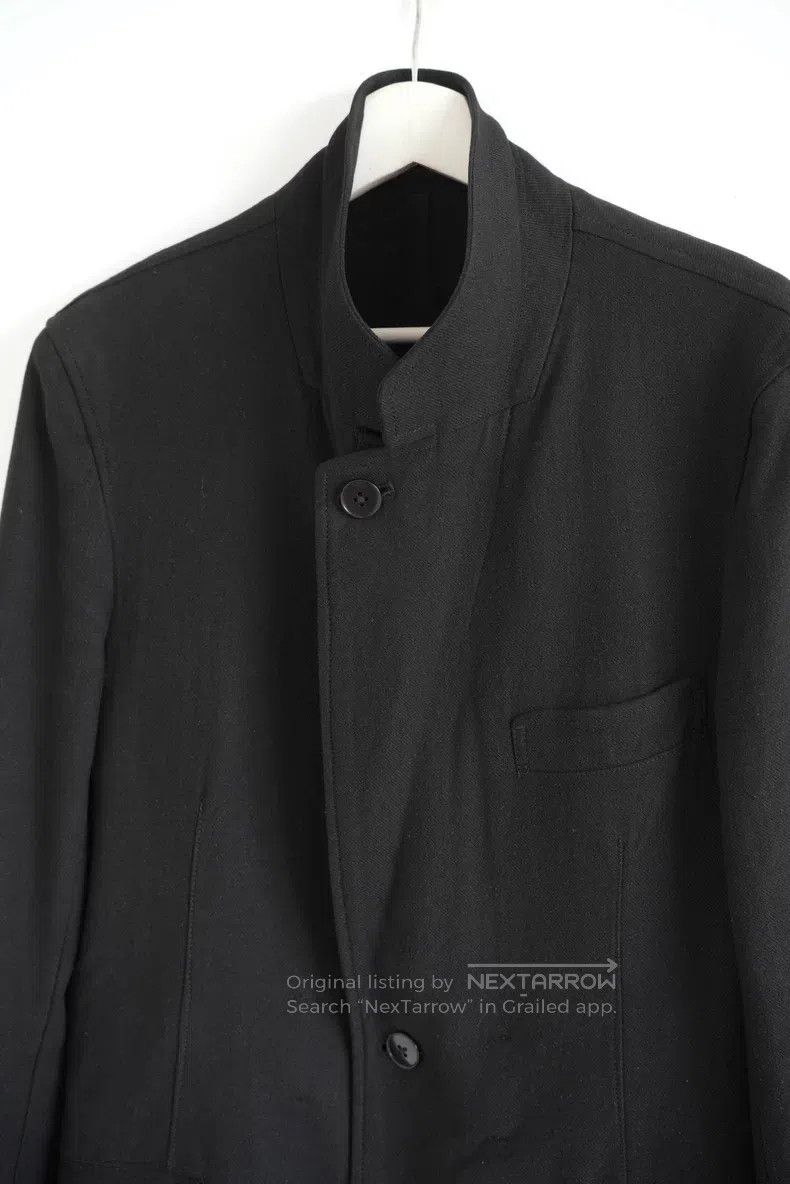 Yohji Yamamoto Yohji Yamamoto size 1 11aw First Year Mafia Strap blazer Size 38R - 4 Thumbnail