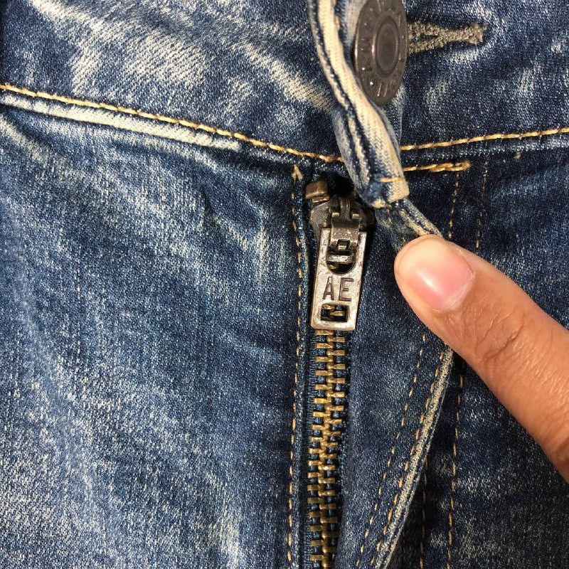 American Eagle Outfitters Vintage American Eagle super skinny Distressed Jean pant Size US 30 / EU 46 - 8 Thumbnail