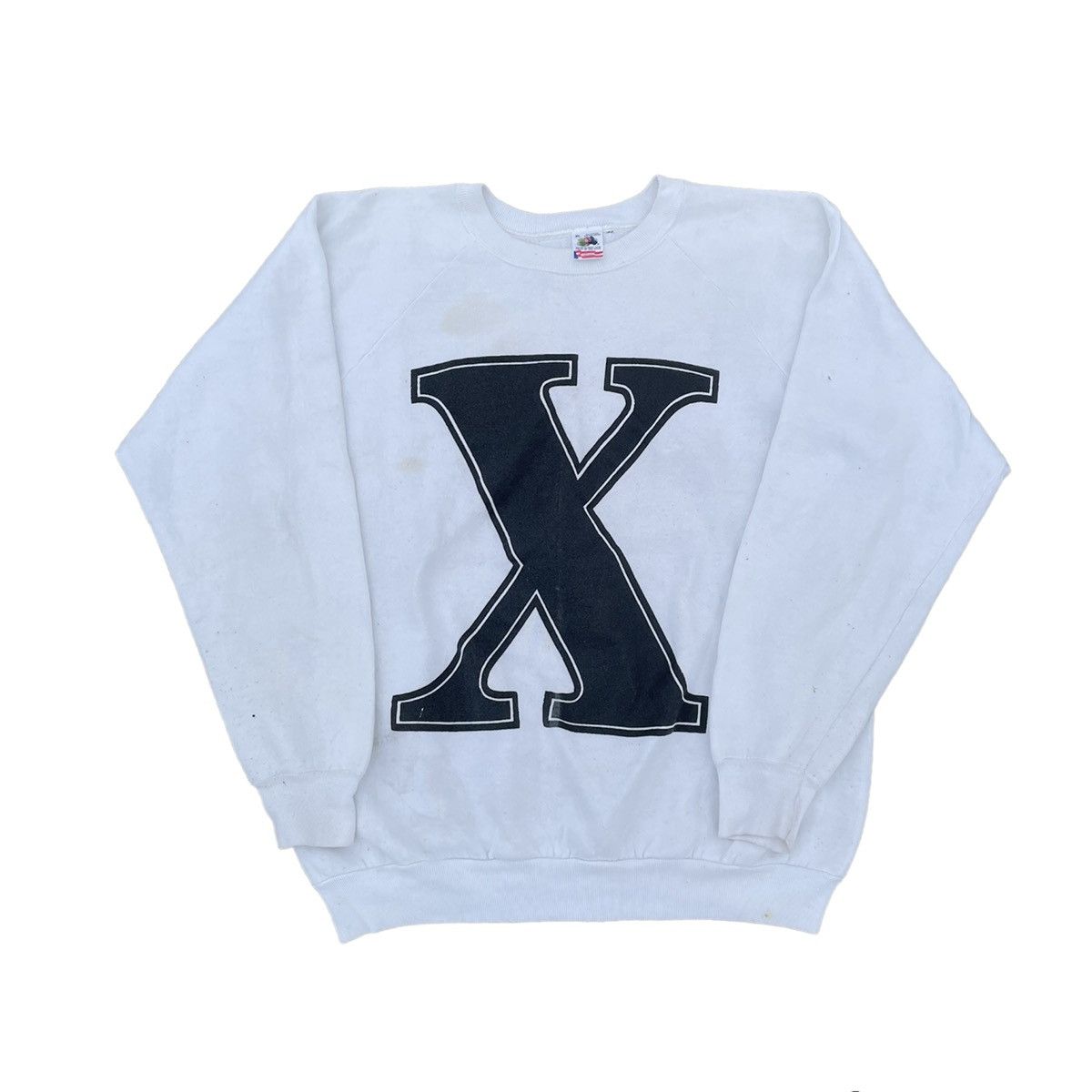 Vintage Vintage 90’s Malcom X Sweatshirt Size US XL / EU 56 / 4 - 1 Thumbnail