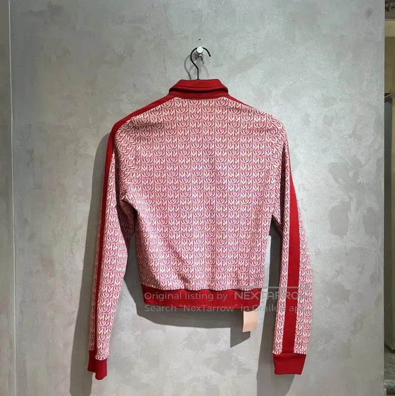 Miu Miu Miu Miu Red Cotton Blend Women's Cardigan . Size S / US 4 / IT 40 - 4 Thumbnail