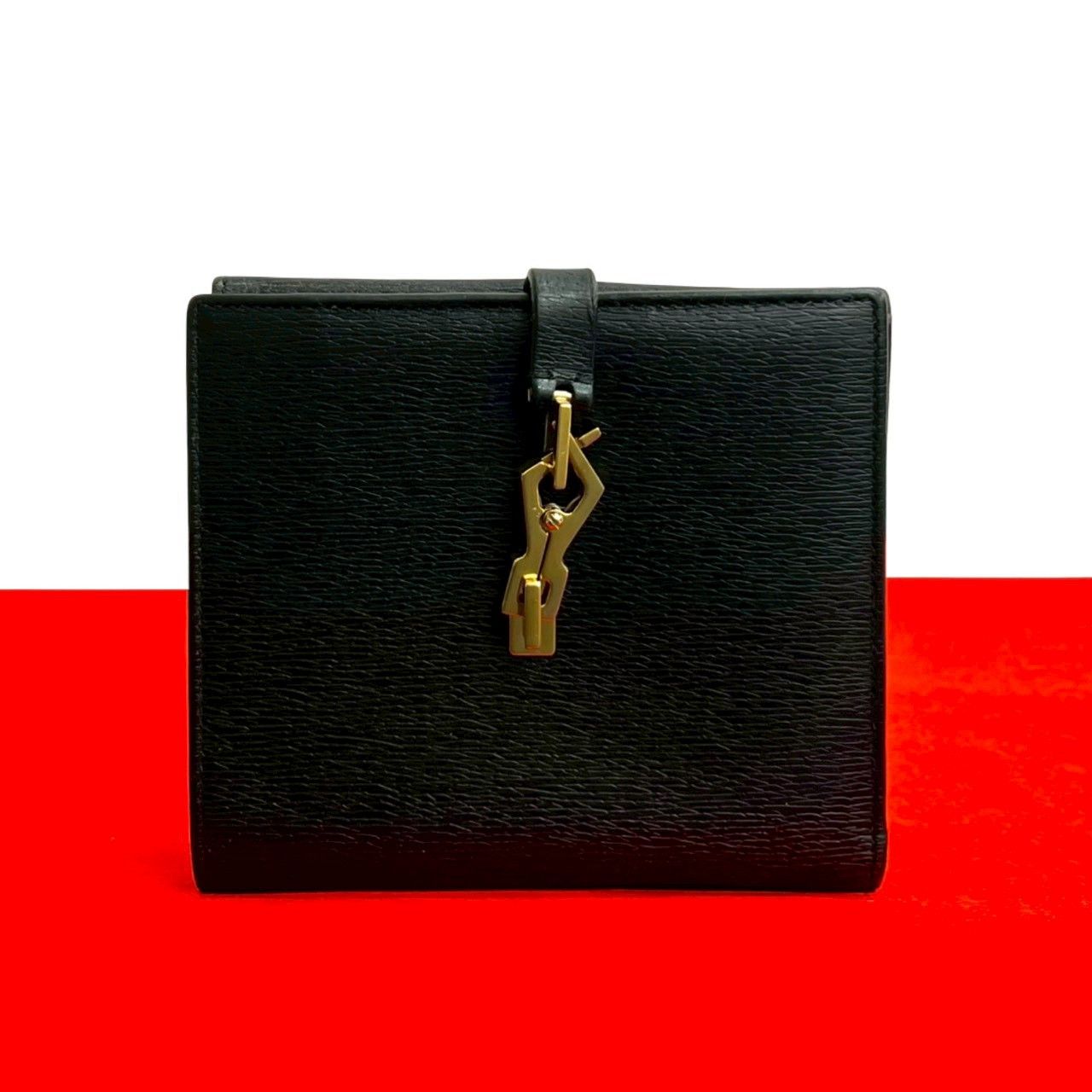 Gucci Gucci Gucci Leather Bifold Wallet Leather Short Wallet DUTY FREE for USA Size ONE SIZE - 1 Thumbnail