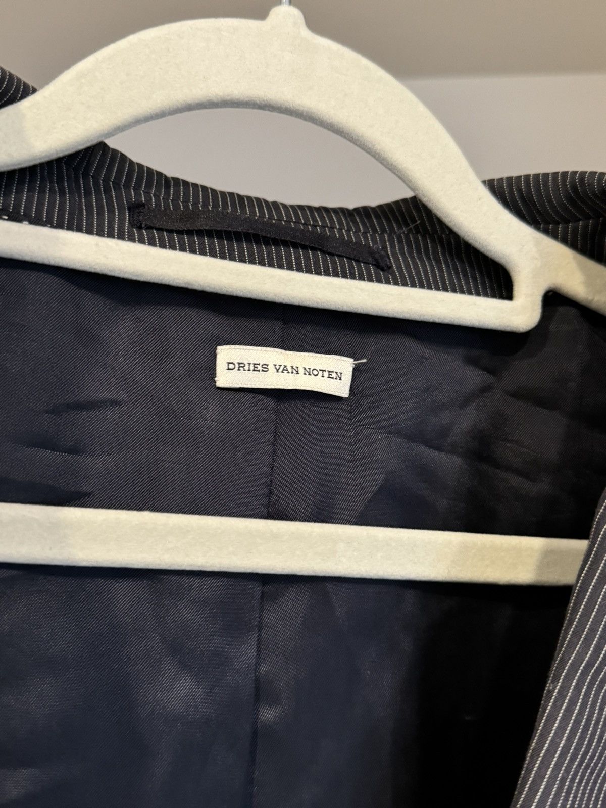 Dries Van Noten × Vintage Dries Van Noten Complete Suit Striped Size 52R - 4 Thumbnail