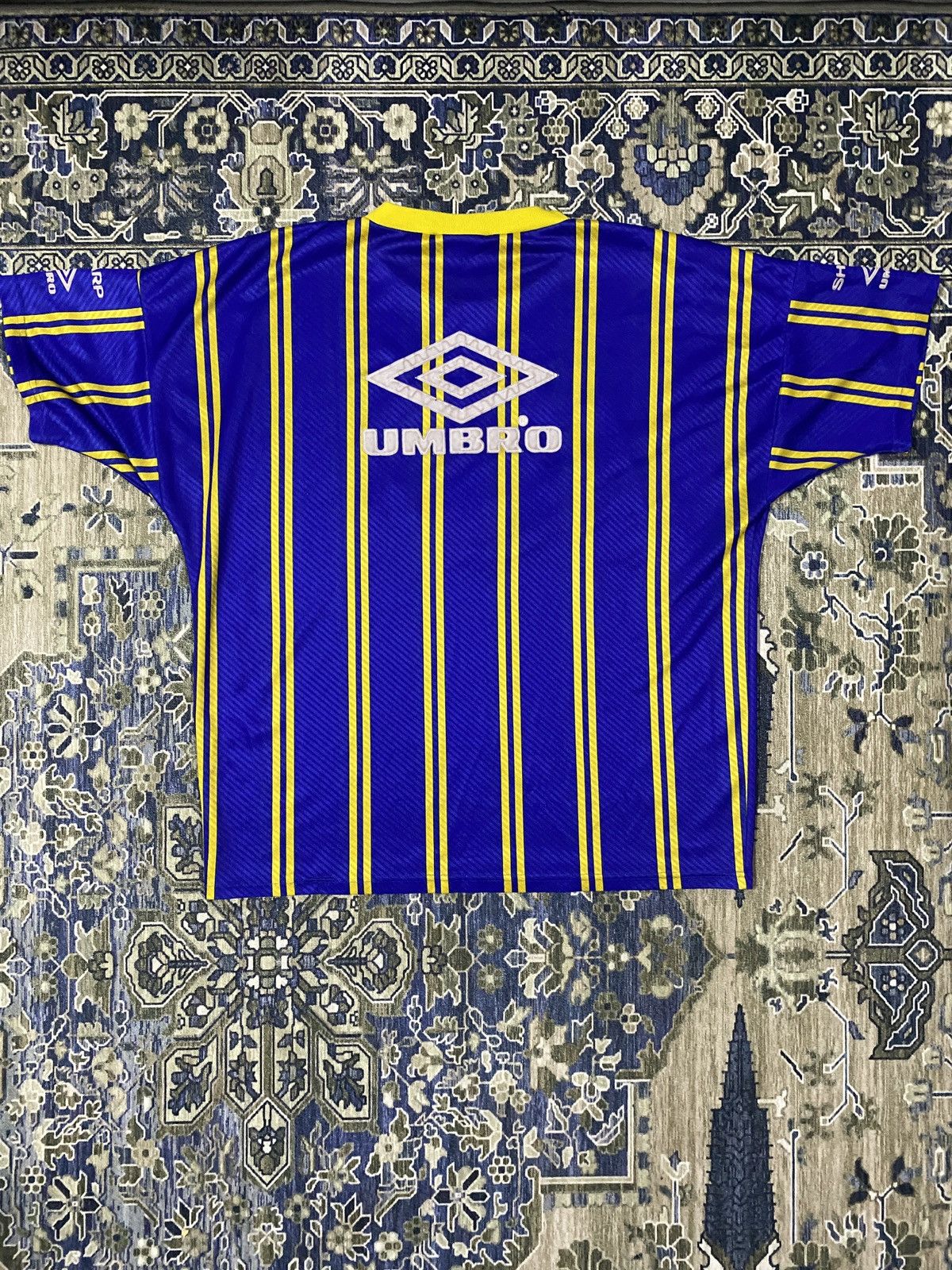 Umbro × Vintage RARE‼️Vintage MANCHESTER UNITED Umbro 93 94 Training Jersey Size US XL / EU 56 / 4 - 2 Thumbnail
