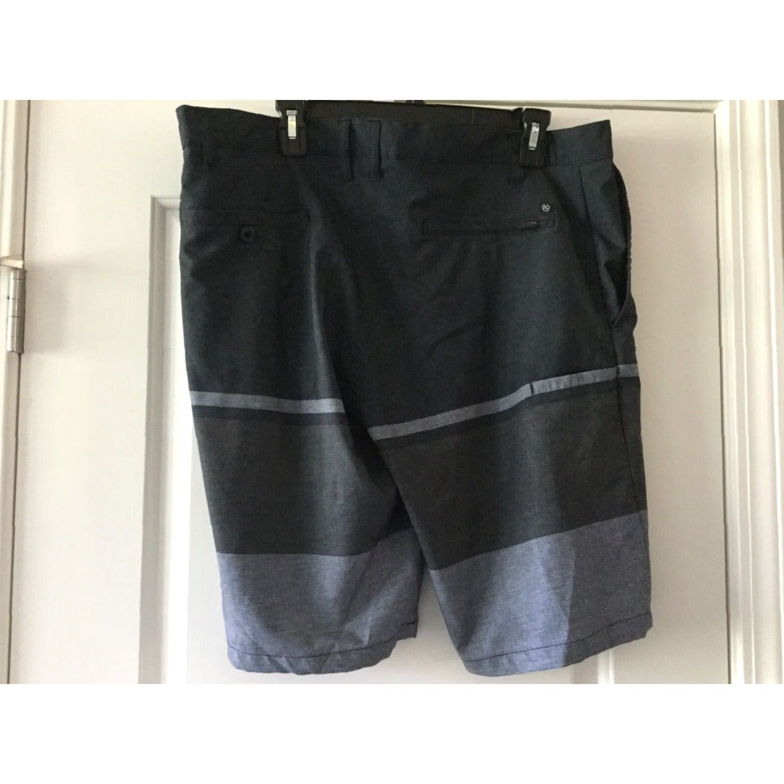 Burnside VINTAGE Burnside Men's Swim Shorts Board Shorts Size 36 Blue Black Fade Beach Recreation Size US 36 / EU 52 - 2 Thumbnail