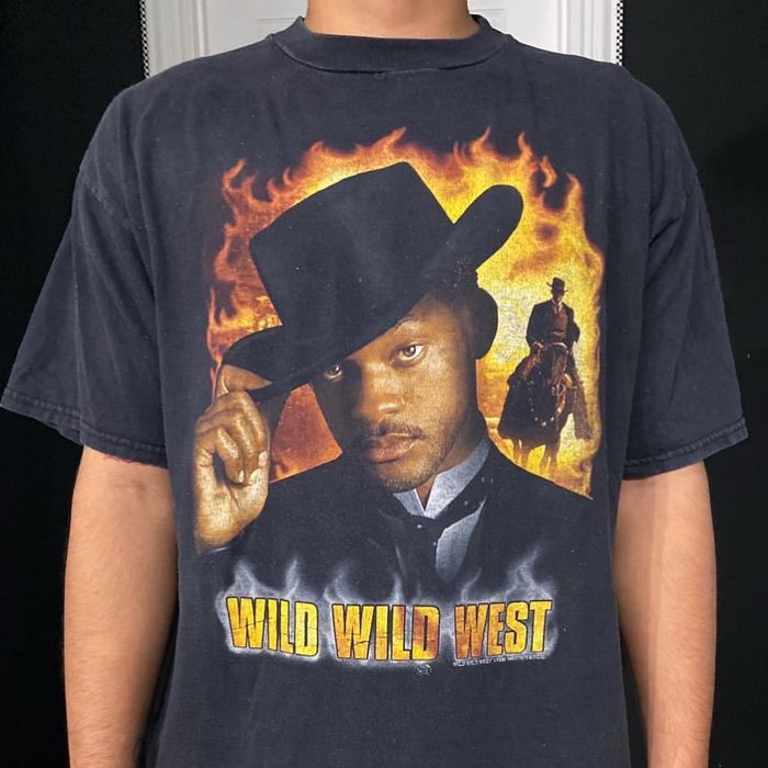 Vintage WILD WILD WEST WILL SMITH STEAMPUNK 90S VINTAGE TEE CC053 | Grailed