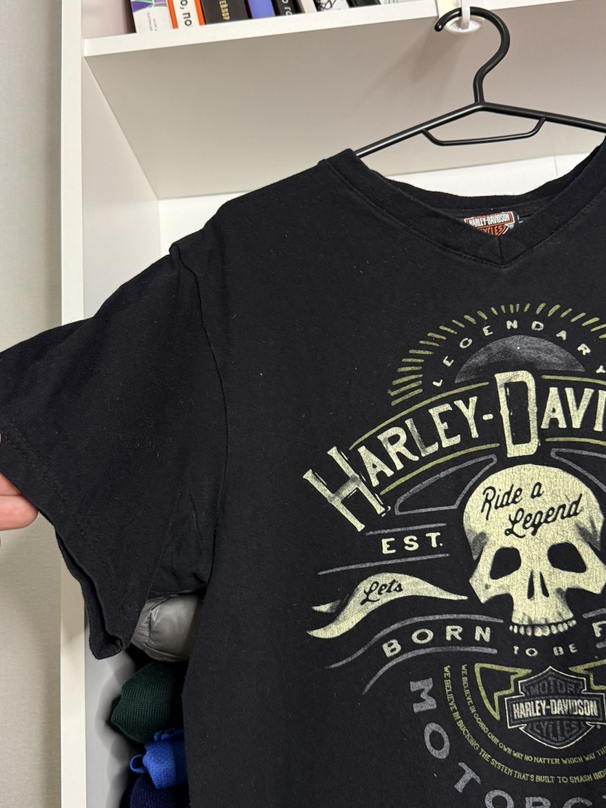 Harley Davidson Harley-Davidson Biker Built tee Size US M / EU 48-50 / 2 - 3 Thumbnail