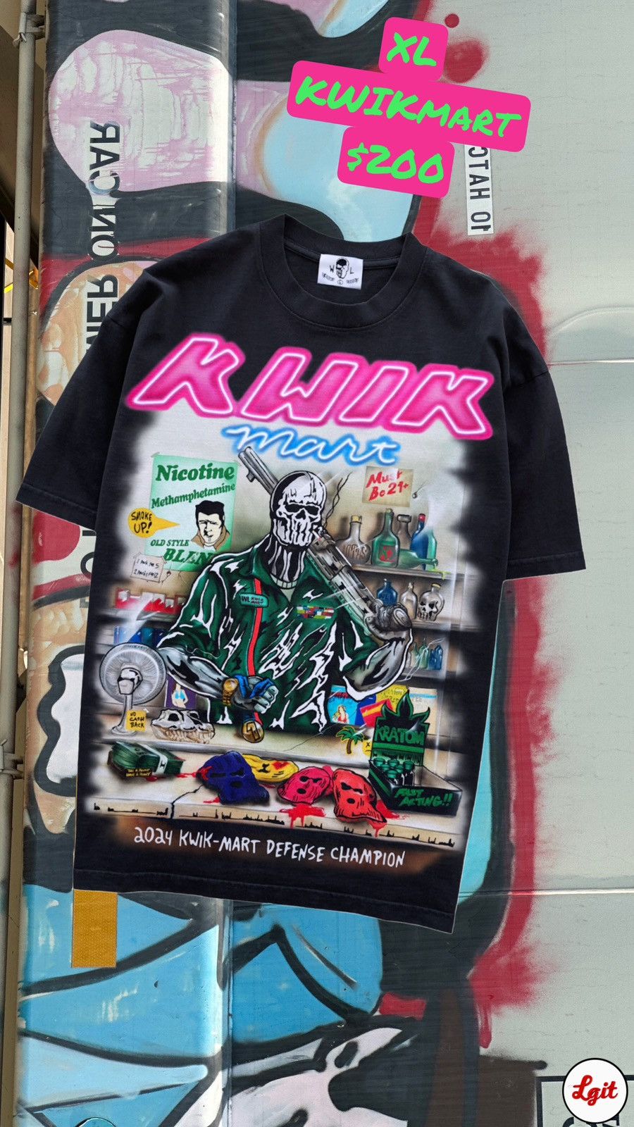 Warren Lotas Warren Lotas kwik mart Tee Size US XL / EU 56 / 4 - 1 Thumbnail