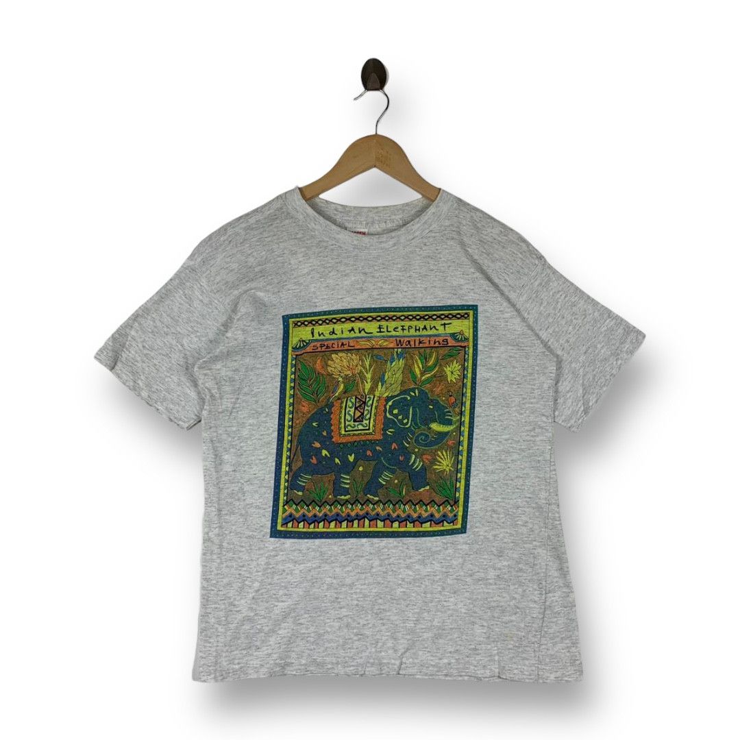 Other Vintage 90s Indian Elephant Special Walking Tee Size US M / EU 48-50 / 2 - 1 Thumbnail