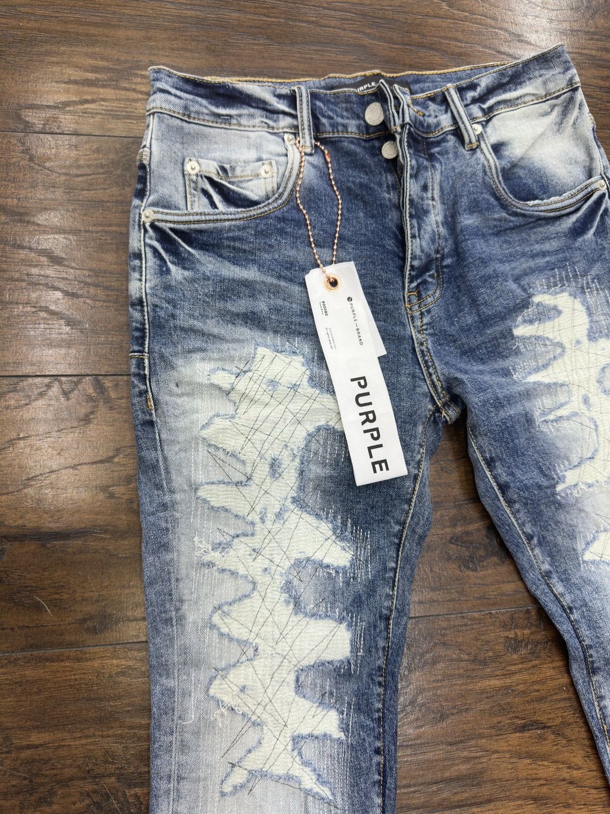 Purple Purple Jeans, Blue Size US 30 / EU 46 - 2 Thumbnail