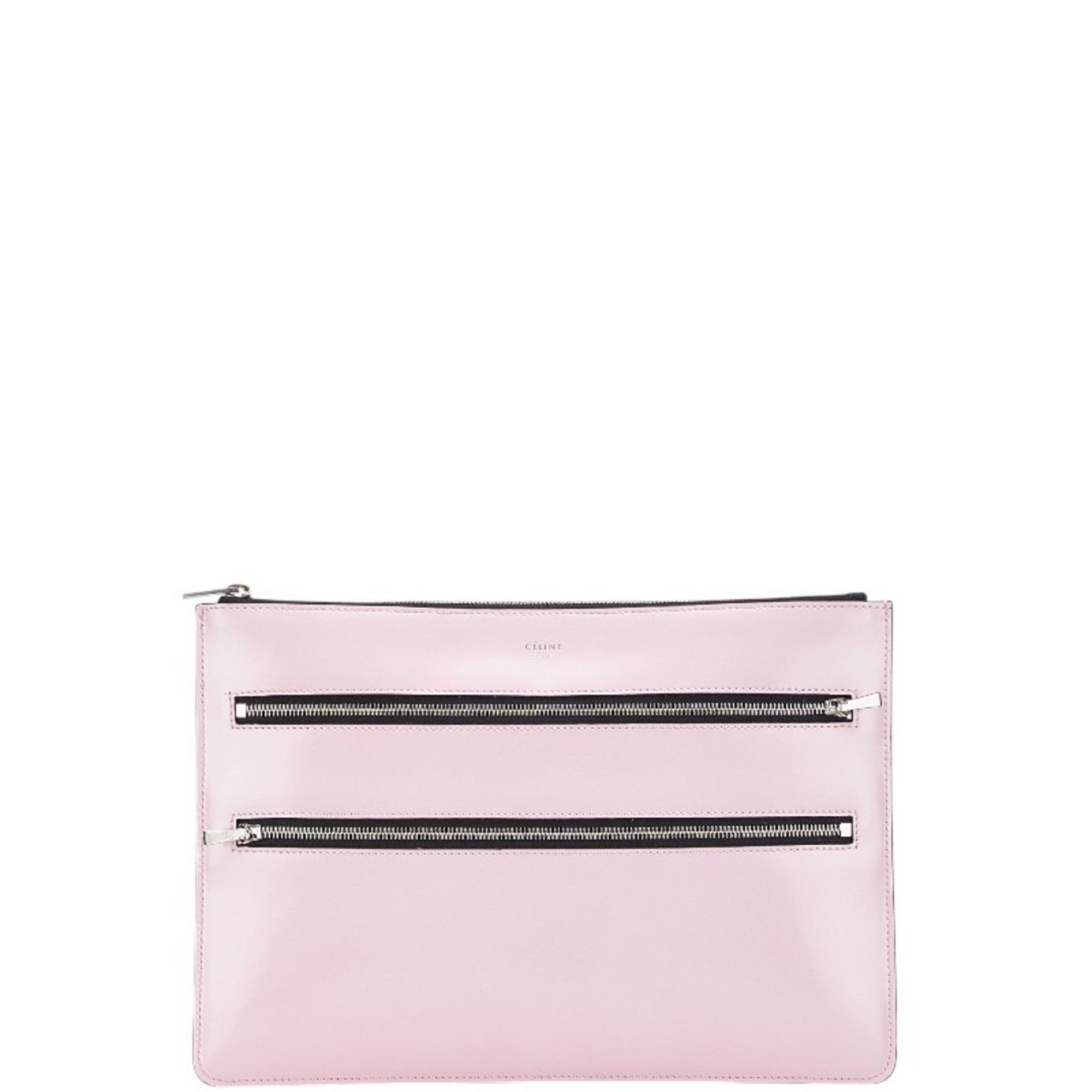 Celine Celine clutch bag in pink leather for women. Size ONE SIZE - 1 Thumbnail