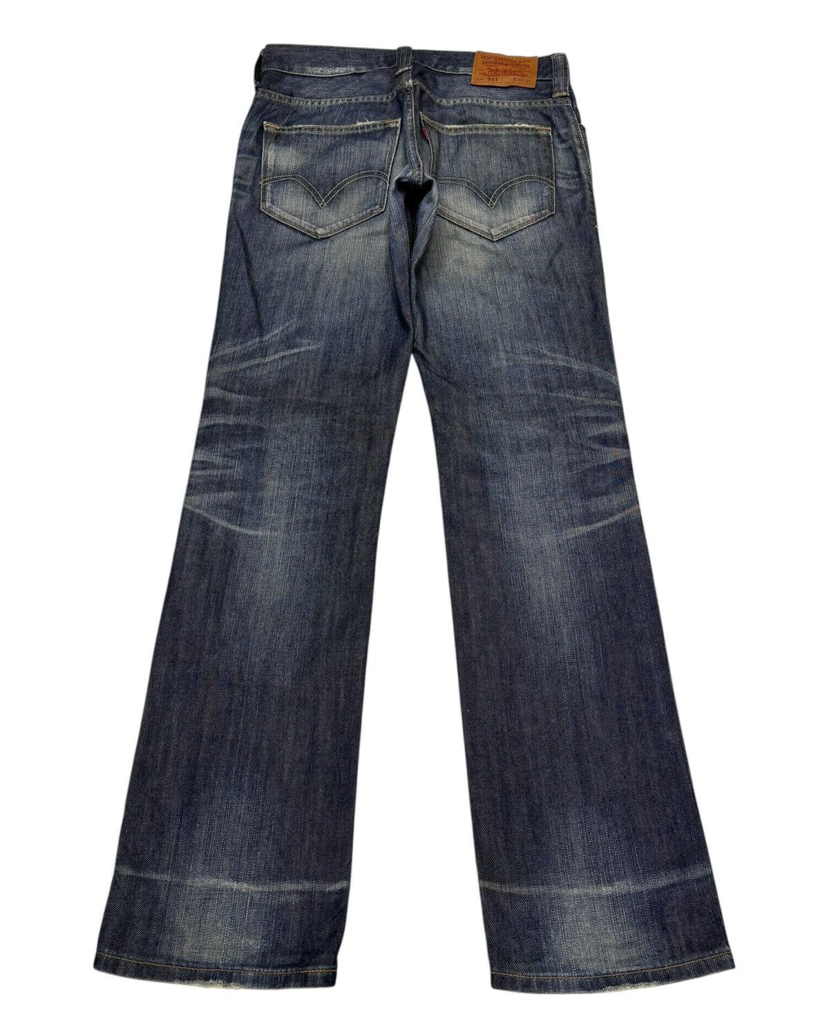 Engineered Garments × Levi's Vintage Levis 511 Distressed Denim Jeans Size US 31 - 2 Thumbnail