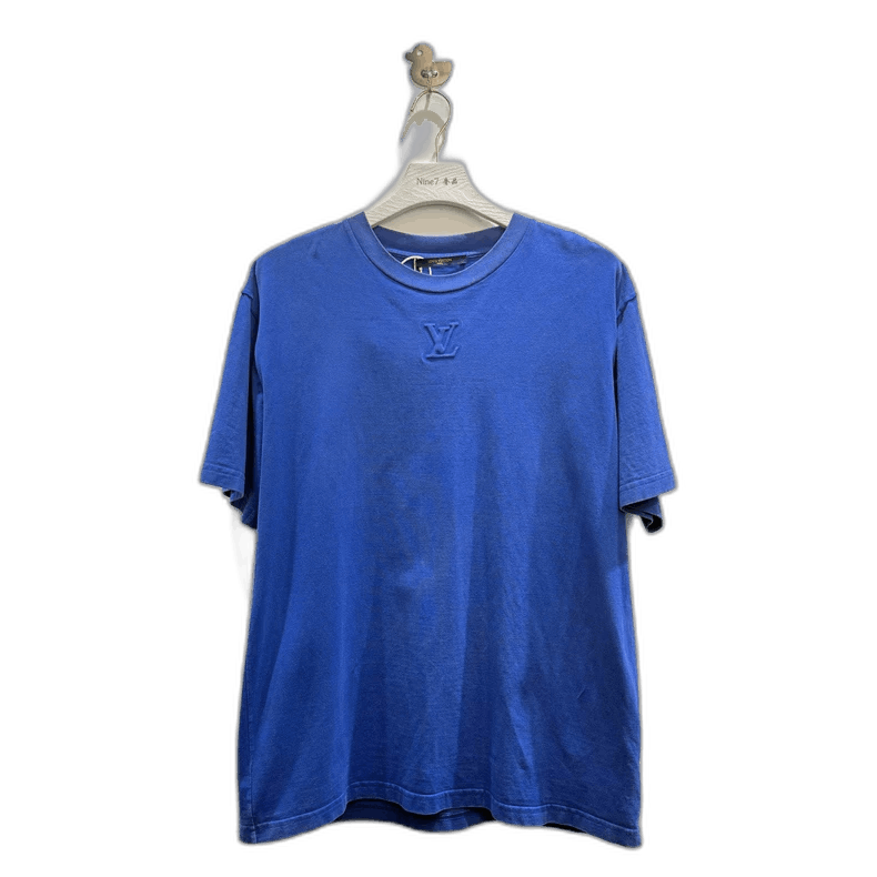 Louis Vuitton LV Louis Vuitton Blue Short Sleeve T-Shirt Size US XL / EU 56 / 4 - 1 Thumbnail