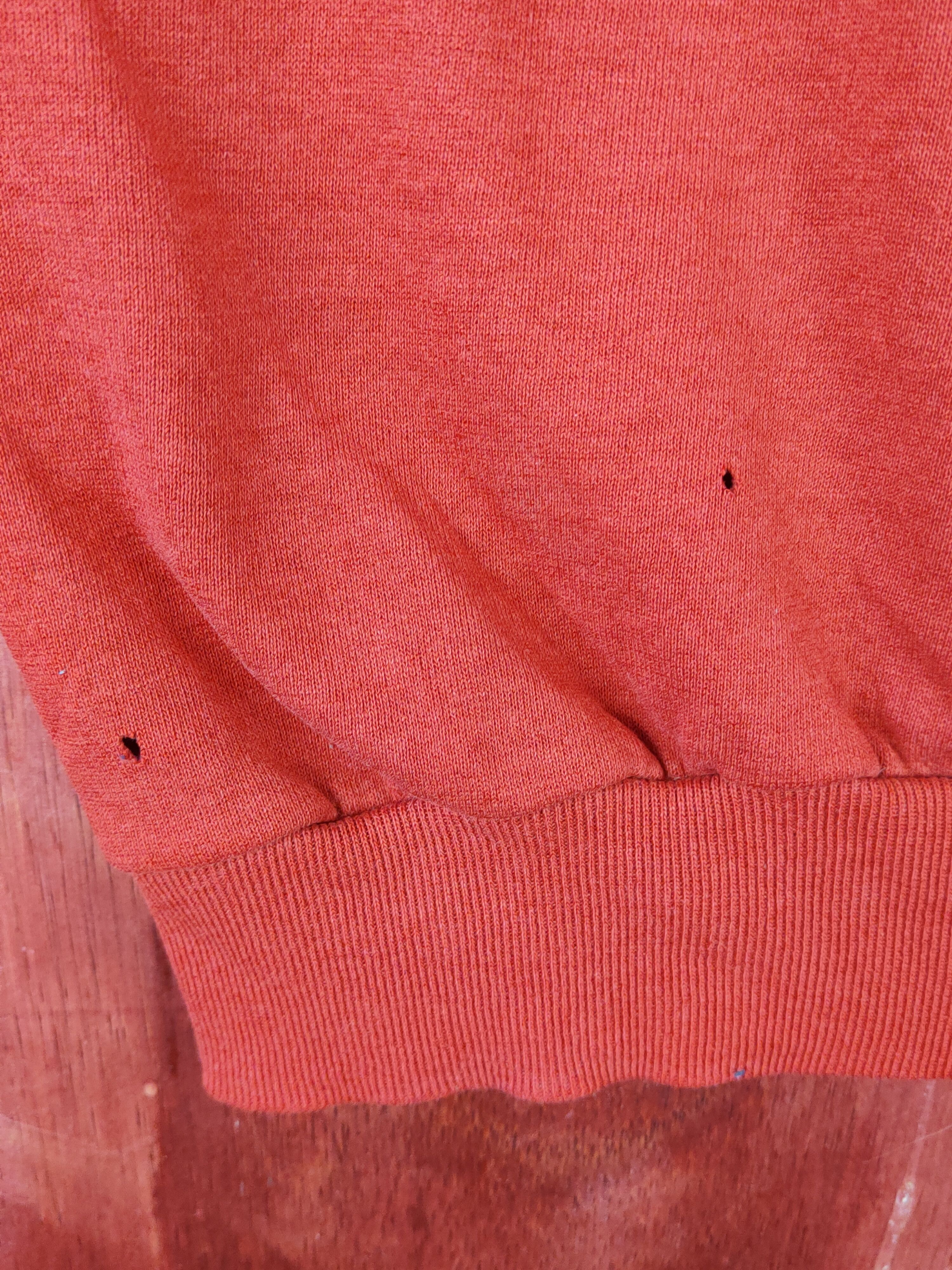 Japanese Brand Jerzees Red vintage Sweatshirts #S1859 Size US M / EU 48-50 / 2 - 11 Thumbnail