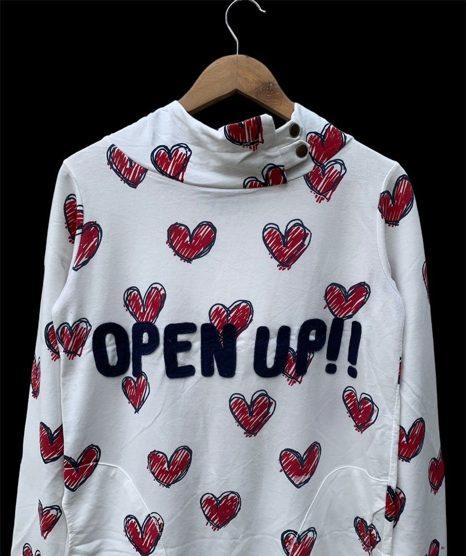 Tsumori Chisato Tsumori Chisato Open Up Love Hoodie Size US M / EU 48-50 / 2 - 4 Thumbnail