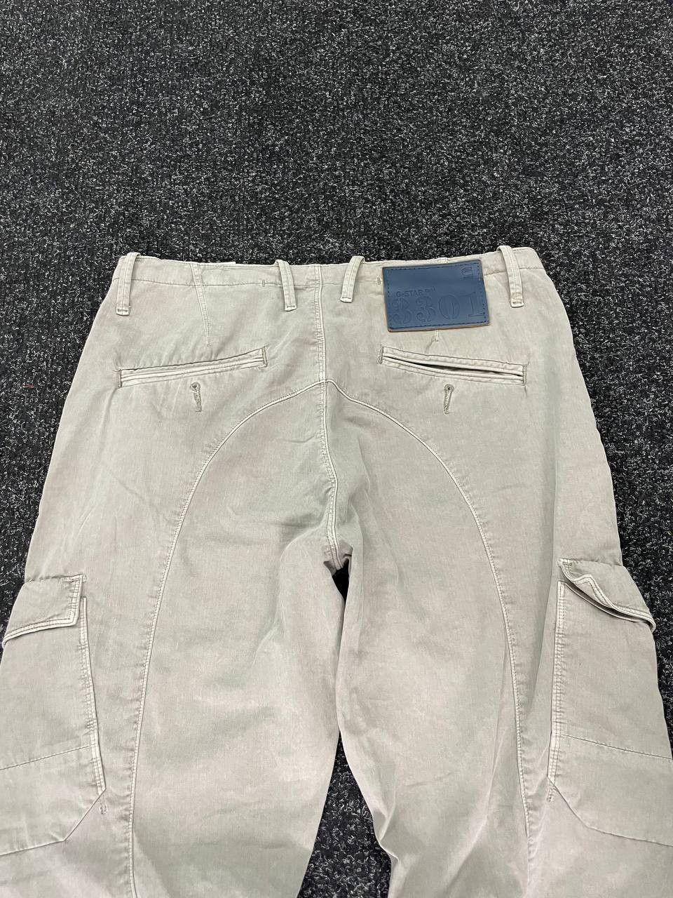 G-Star × If Six Was Nine × Japanese Brand CRAZY GSTAR CARGO STYLE STONE WASHED DISTRESSED PANTS Size US 33 - 5 Thumbnail