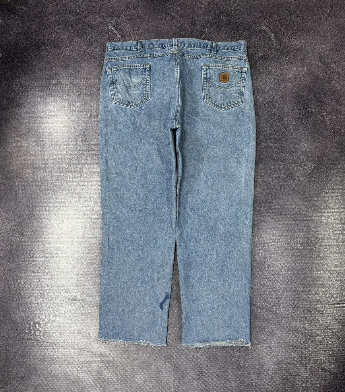 Carhartt Vintage Carhartt Y2K Traditional Fit Faded Denim Baggy Jeans Size US 44 / EU 60 - 1 Thumbnail