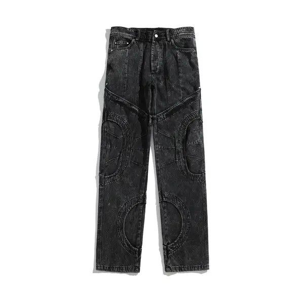 VIBE Washed Distressed Jeans Trousers Opium style Size US 30 / EU 46 - 5 Thumbnail