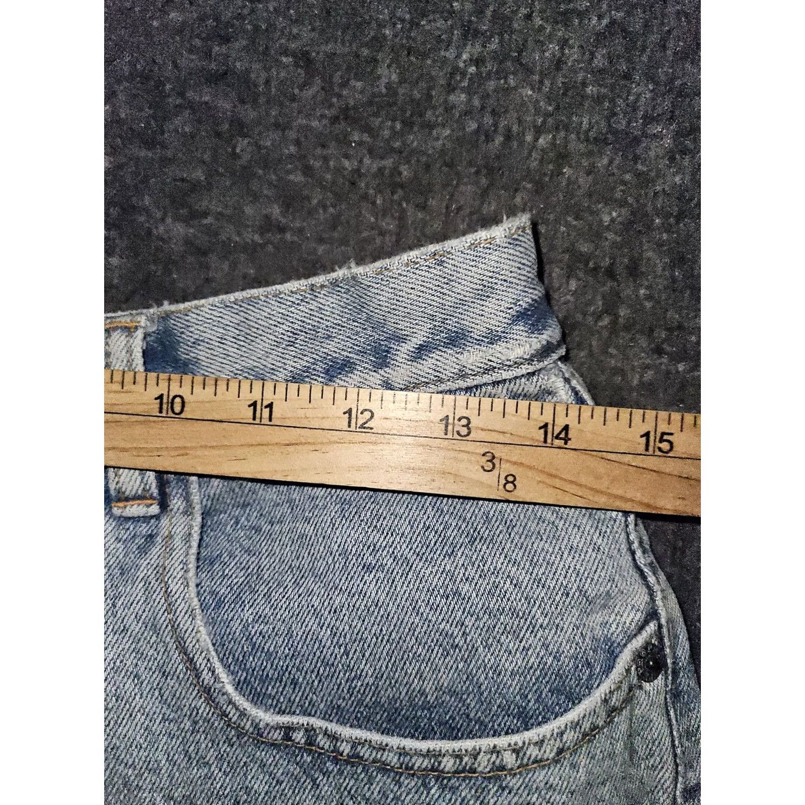Pepe Jeans VINTAGE Pepe Jeans Shorts Mens 28 Blue Denim Bermuda 90s Made USA Pepe Co Mens Size US 28 / EU 44 - 4 Thumbnail