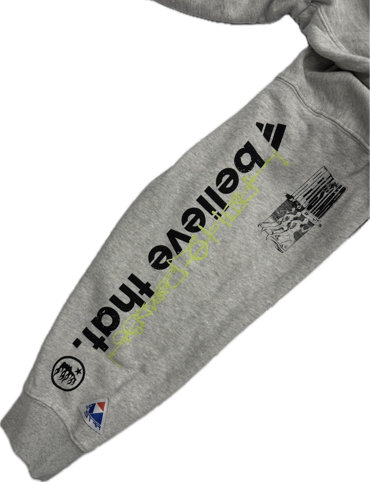 HELLSTAR Hellstar x Adidas Hoodie Size US M / EU 48-50 / 2 - 3 Thumbnail