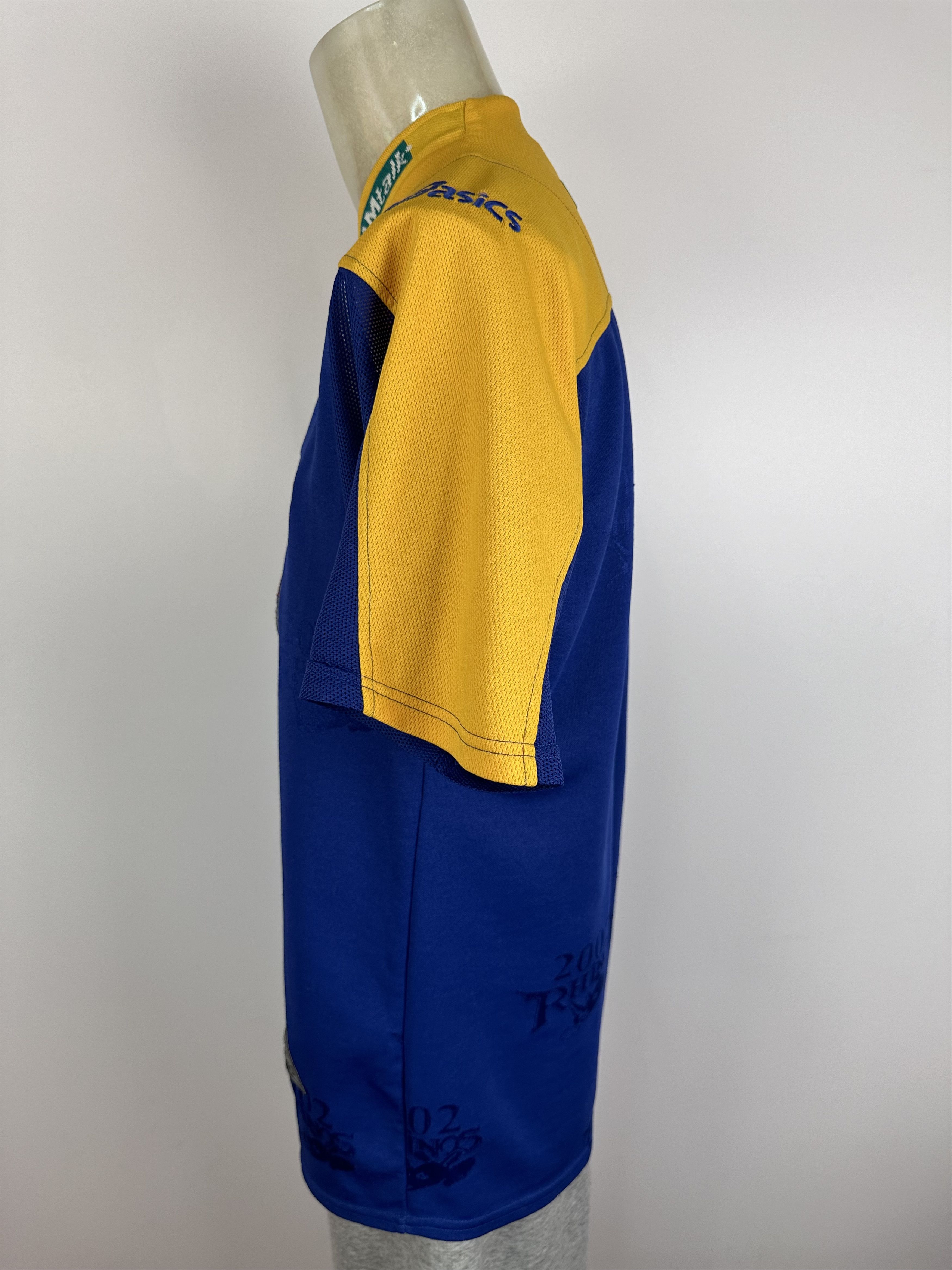 Asics × Vintage Leeds Rhinos 2002 Asics Rugby Home Shirt Jersey Blue Size M Size US M / EU 48-50 / 2 - 7 Thumbnail