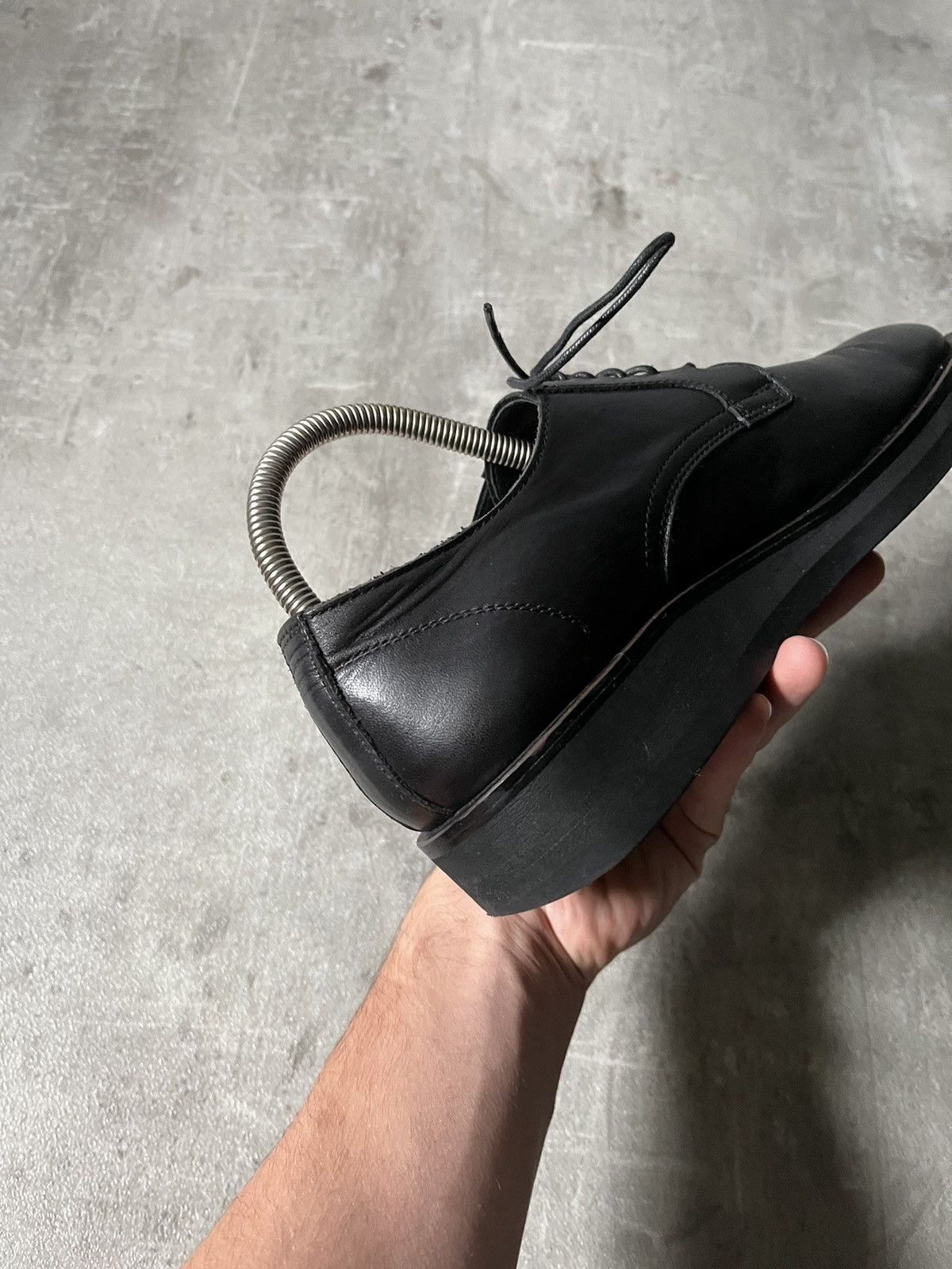 Yohji Yamamoto Yohji Yamamoto +NOIR black leather formal shoes Size US 8 / EU 41 - 15 Thumbnail