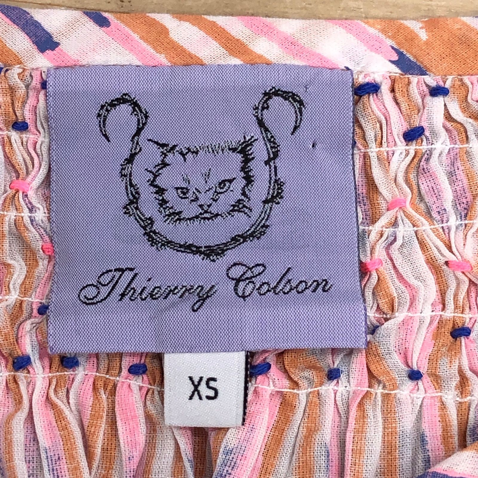 Other Thierry Colson Size XS Top Valeska Blouse Smocked Sleeve Size XS / US 0-2 / IT 36-38 - 12 Thumbnail