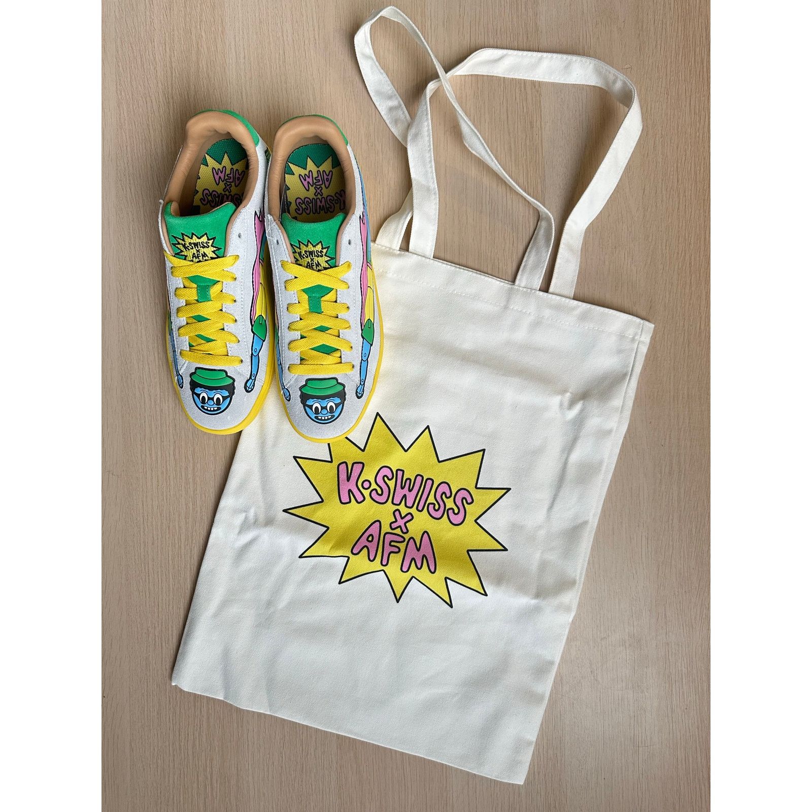 K-Swiss Limited K-Swiss x Rakeem Miles AFM Sneaker - Size 7.5M - New Size US 7.5 / EU 40-41 - 9 Thumbnail