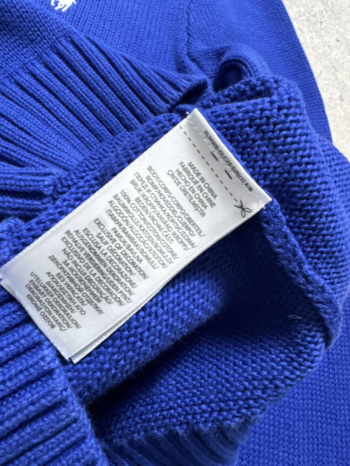 Polo Ralph Lauren Polo Ralph Lauren Knit Sweater Blue Vintage PRL Size US M / EU 48-50 / 2 - 6 Thumbnail