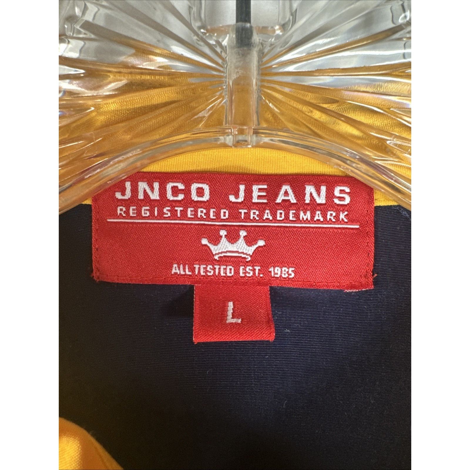 JNCO JNCO Jeans Shirt Short Sleeve Button Up Y2K Mens L Size US L / EU 52-54 / 3 - 5 Thumbnail