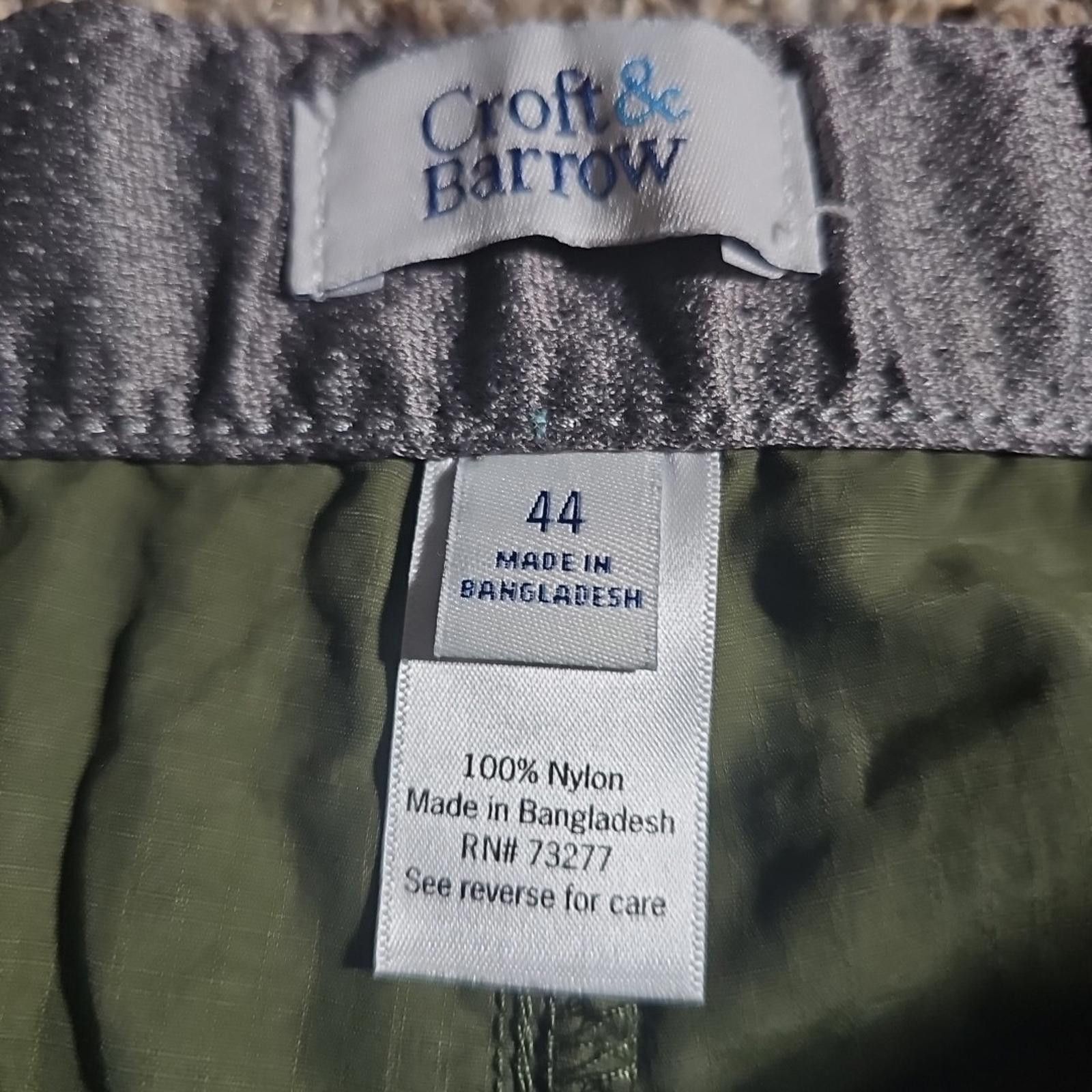 Croft & Barrow Croft & barrow Men's 44 Quick Dry Cargo Shorts Nylon Belted Size US 44 / EU 60 - 3 Thumbnail