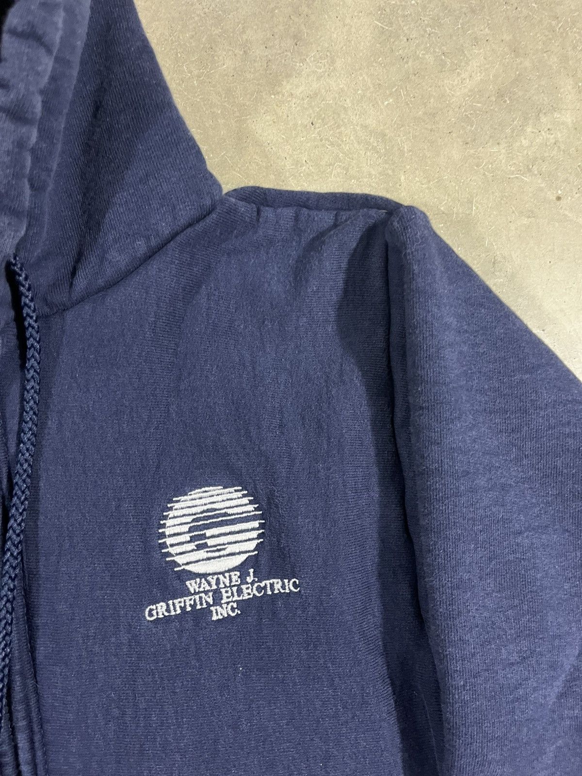 Camber Camber Zip Up Heavyweight Hoodie Sweatshirt Navy Blue Size US M / EU 48-50 / 2 - 3 Thumbnail