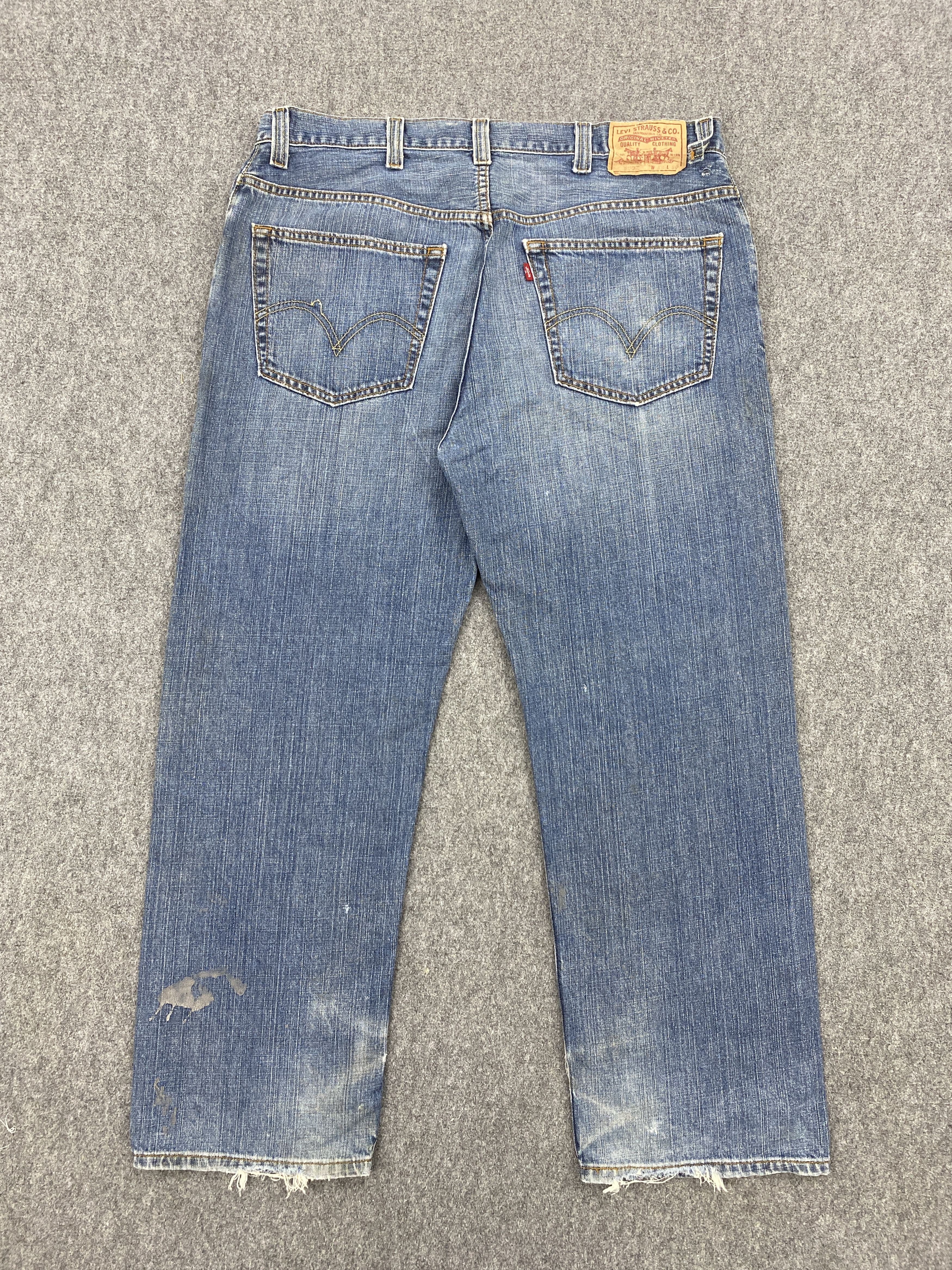 Levi's Vintage Levi's 559 Faded Blue Jeans DP2646 Size US 38 / EU 54 - 3 Thumbnail