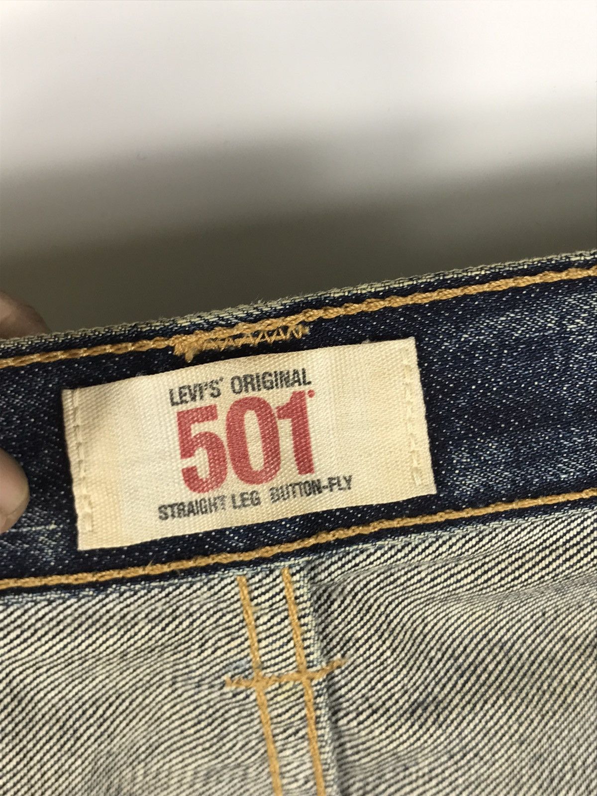 Levi's ⚡️Vintage Y2K Levi’s 501 Distressed Style Denim Size US 32 / EU 48 - 7 Thumbnail