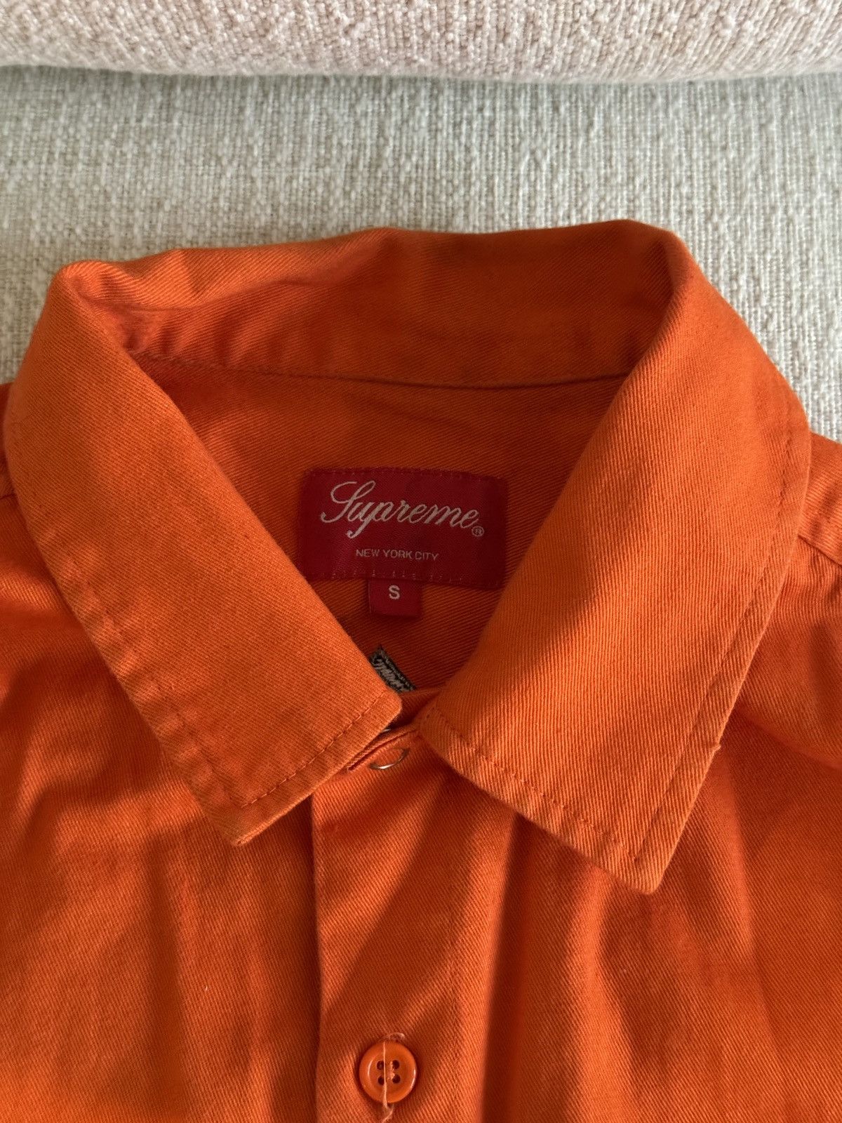 Supreme Supreme Mary Work Shirt Size US S / EU 44-46 / 1 - 5 Thumbnail