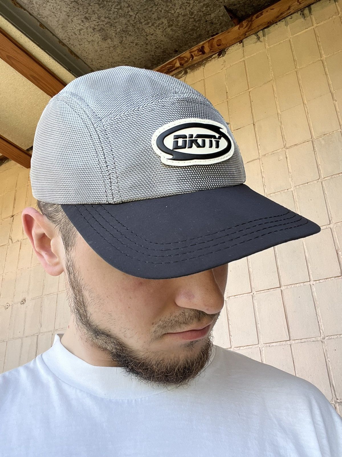 DKNY Y2K Vintage DKNY Hat Streetwear Cap Avant Garde 5 Panel Size ONE SIZE - 17 Thumbnail