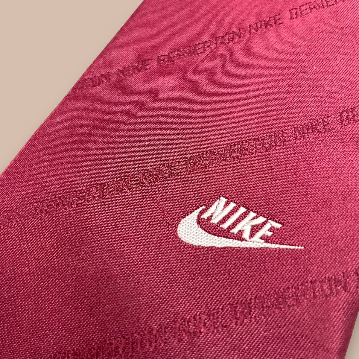 Nike Vintage 1986 Nike Tie for 5th Anniversary of Nike Japan Size ONE SIZE - 9 Thumbnail