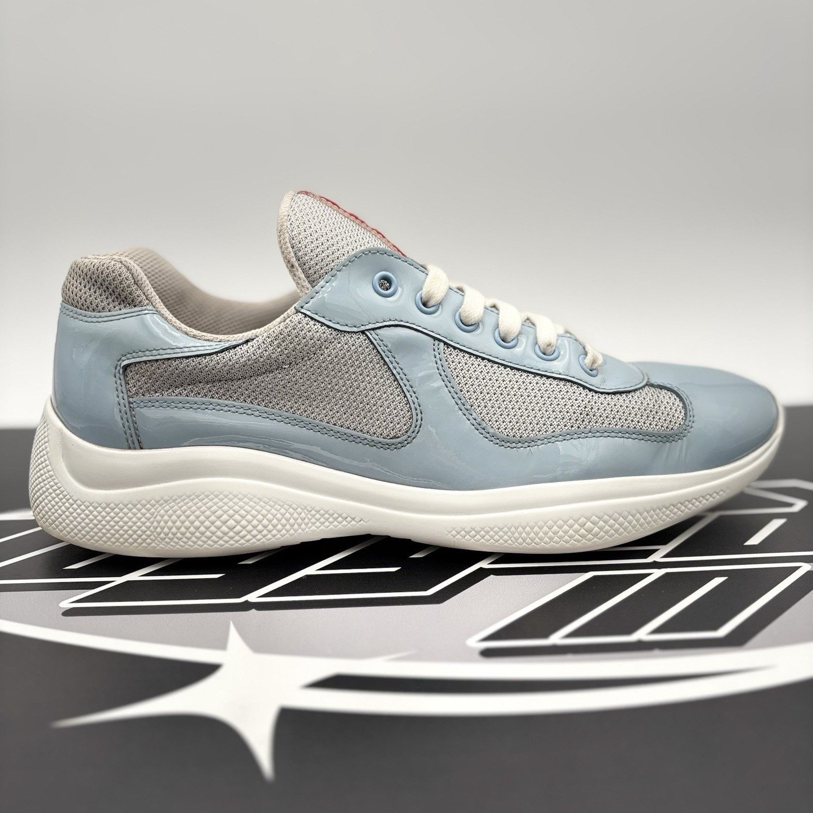 Prada Prada Americas Cup ' Sky Blue, White ' | GOOD CONDITION! Size US 10 / EU 43 - 2 Thumbnail