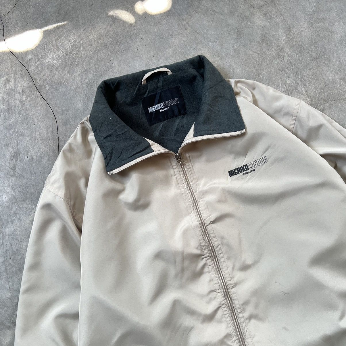 Japanese Brand Vintage Michiko London Koshino Work Jacket Size US L / EU 52-54 / 3 - 5 Thumbnail