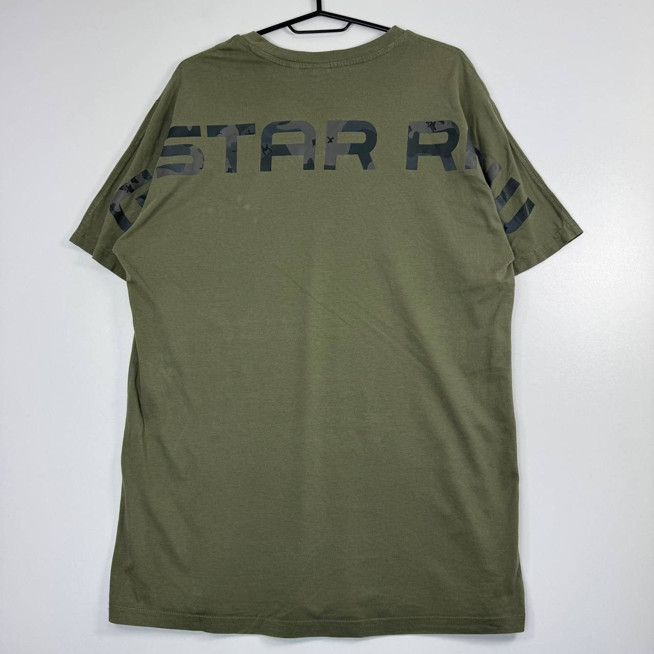 G-Star G-Star RAW Logo T-Shirt Green Minimal Graphic Tee Casual M Size US M / EU 48-50 / 2 - 6 Thumbnail