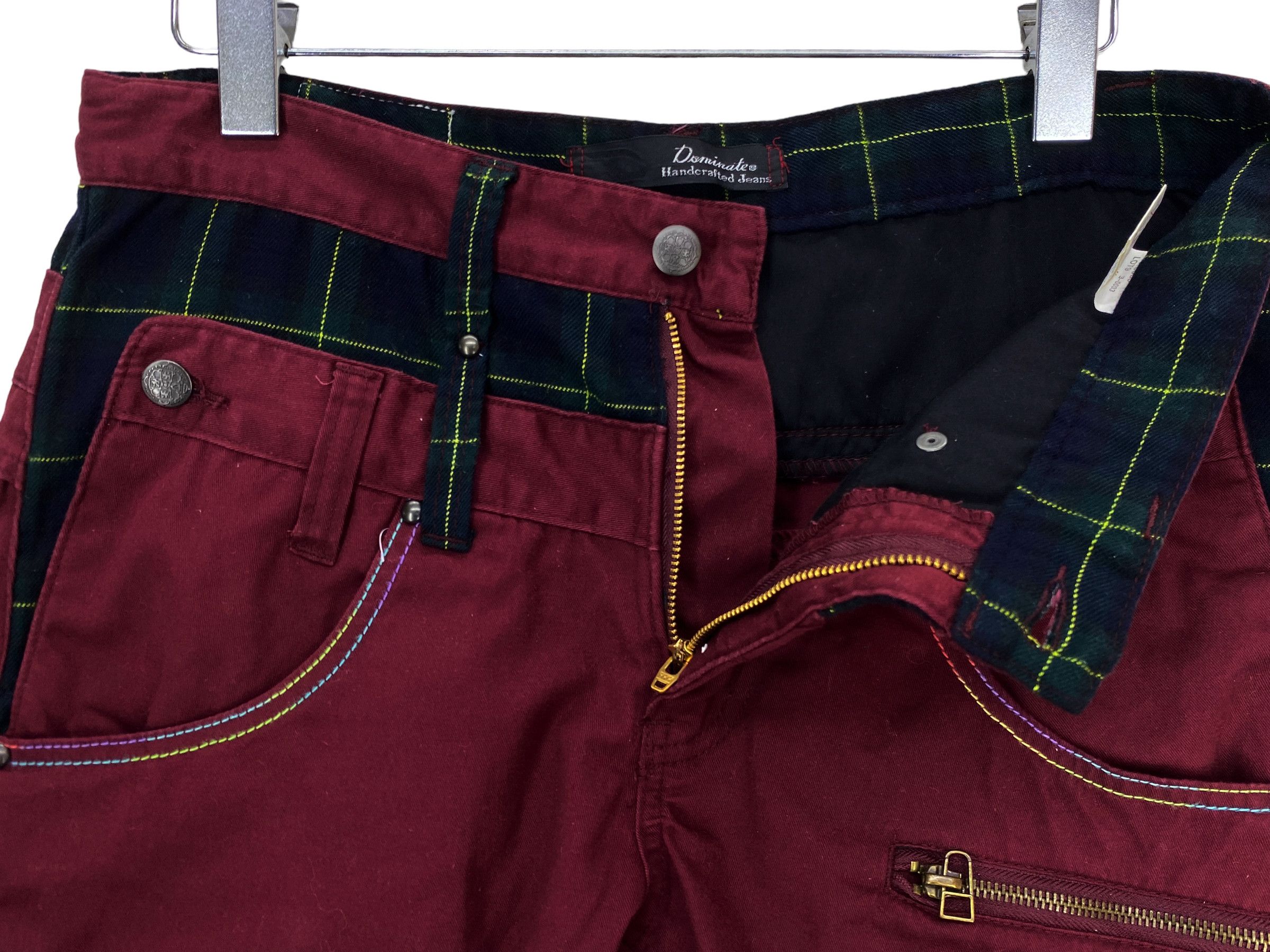 Japanese Brand Dominates Double Waist Pants - Japanese Selvedge Denim Size US 32 / EU 48 - 11 Thumbnail