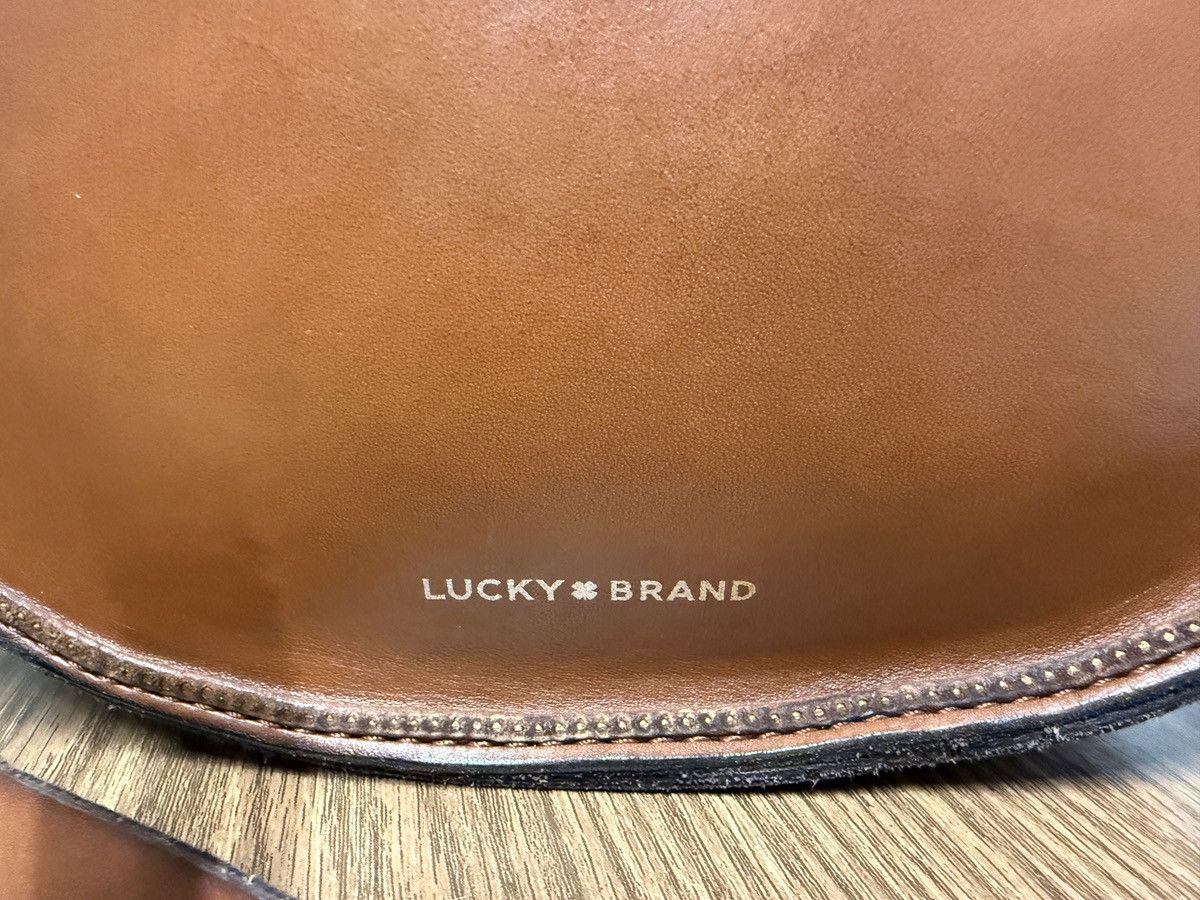 Lucky Brand Lucky Brand Terra Cotta 100% CowHide Leather Horseshoe Size ONE SIZE - 4 Thumbnail