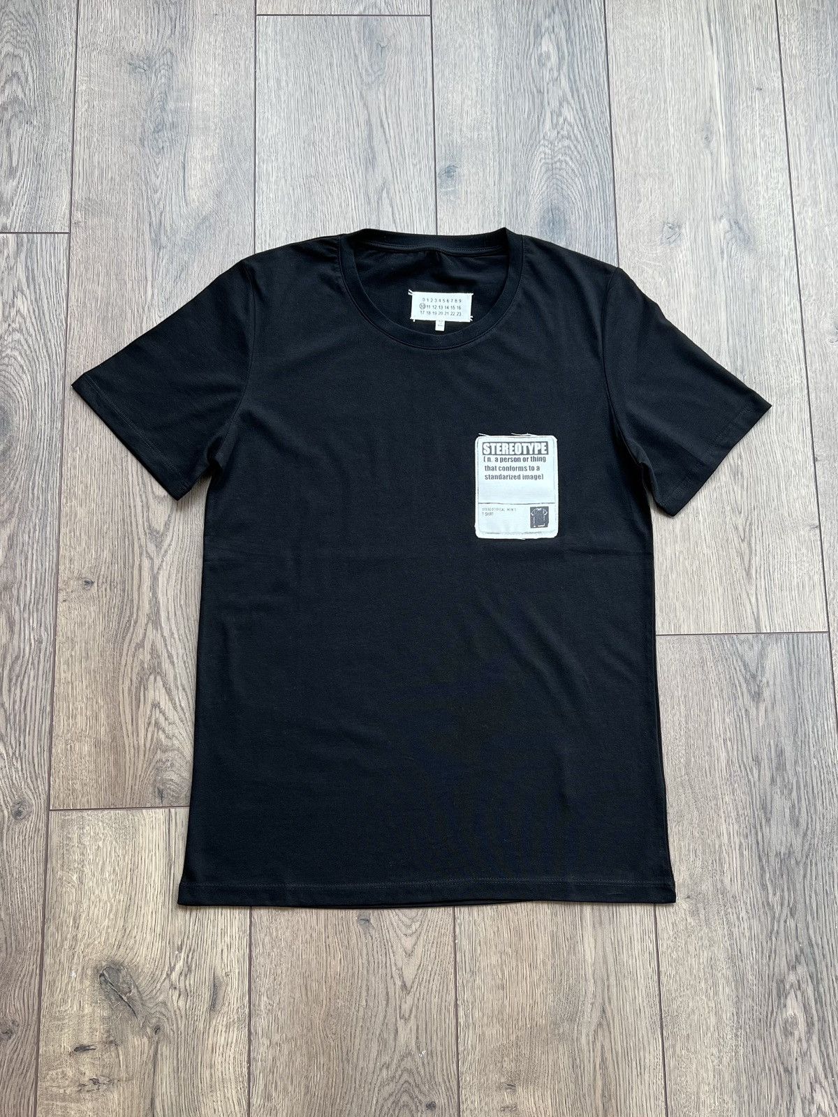 Maison Margiela Maison Margiela Stereotype Tee Black 48 Size US M / EU 48-50 / 2 - 1 Thumbnail