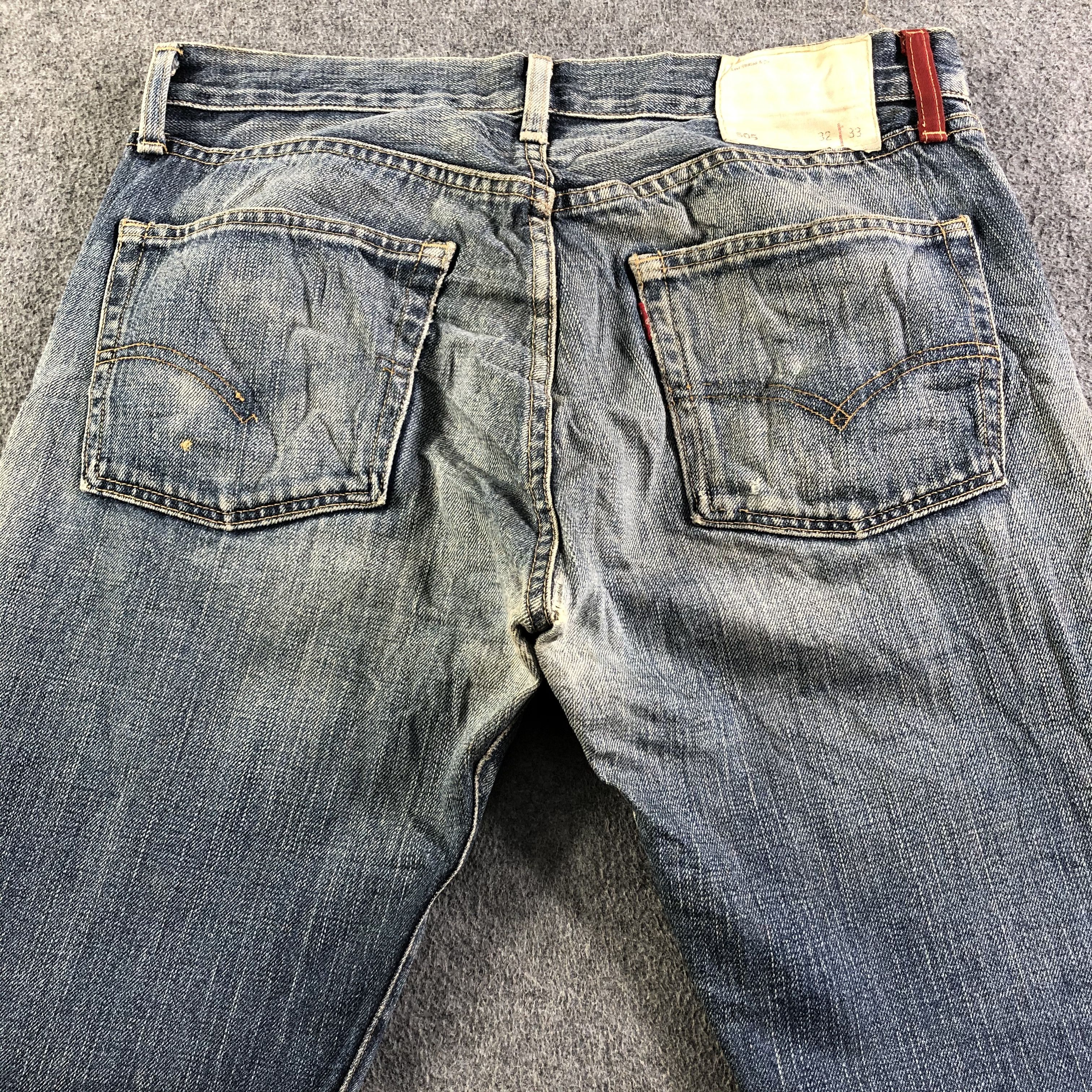 Levi's 90s Vintage Levis 505 Jeans-J3553 Size US 33 - 4 Thumbnail