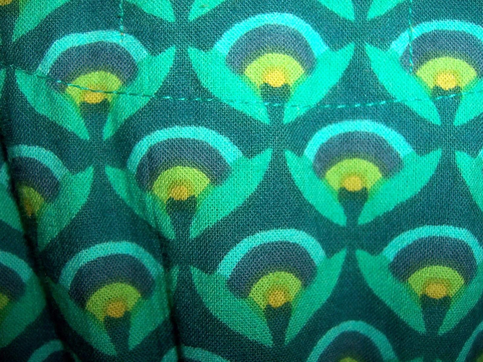 Other Karma East Fair Trade Cotton Peacock Feather Dress -XL Size XL / US 12-14 / IT 48-50 - 5 Thumbnail