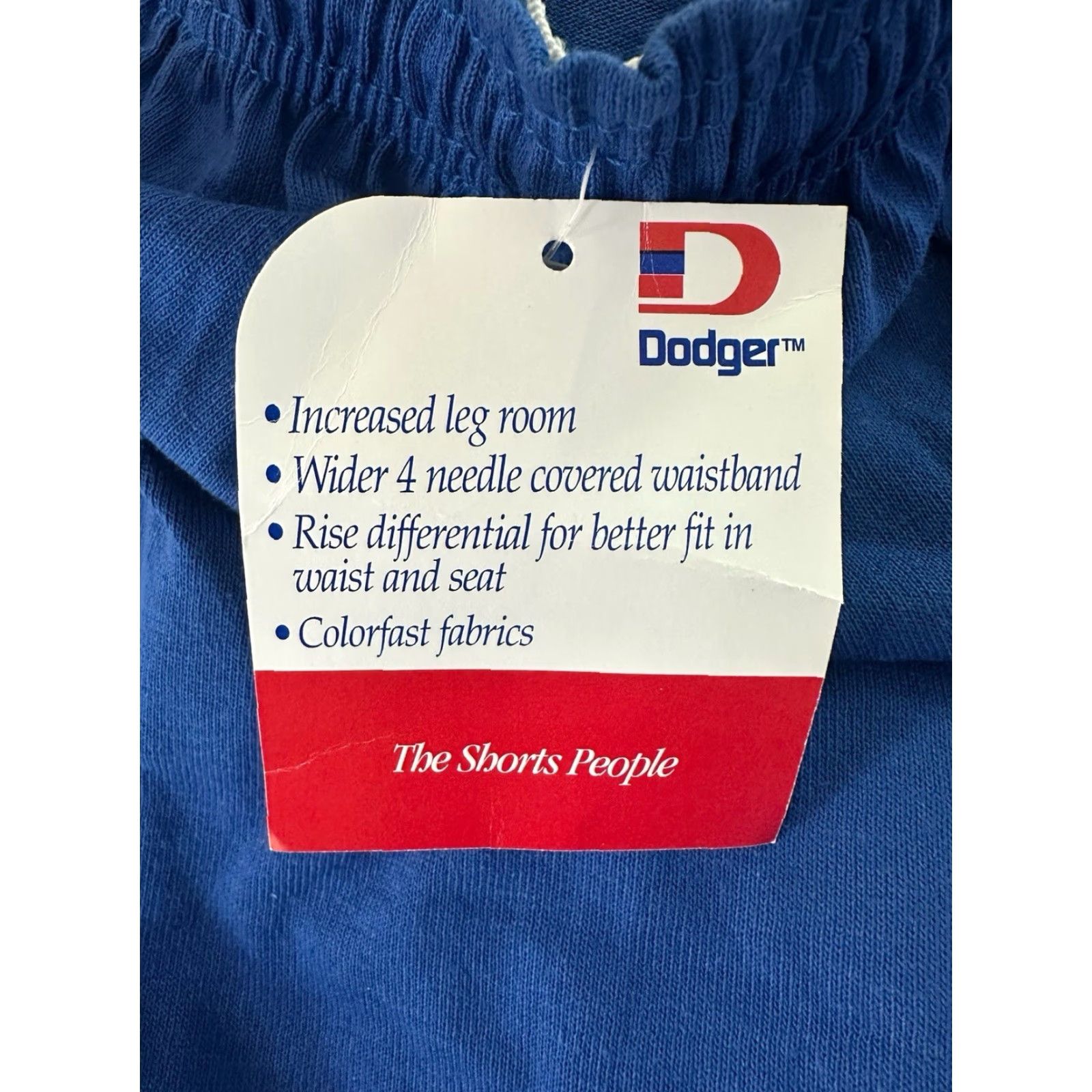 Vintage VINTAGE dodger gym shorts Mens Small NWT deadstock 90s blue Made in USA athletic shorts Mens Size US 29 - 3 Thumbnail