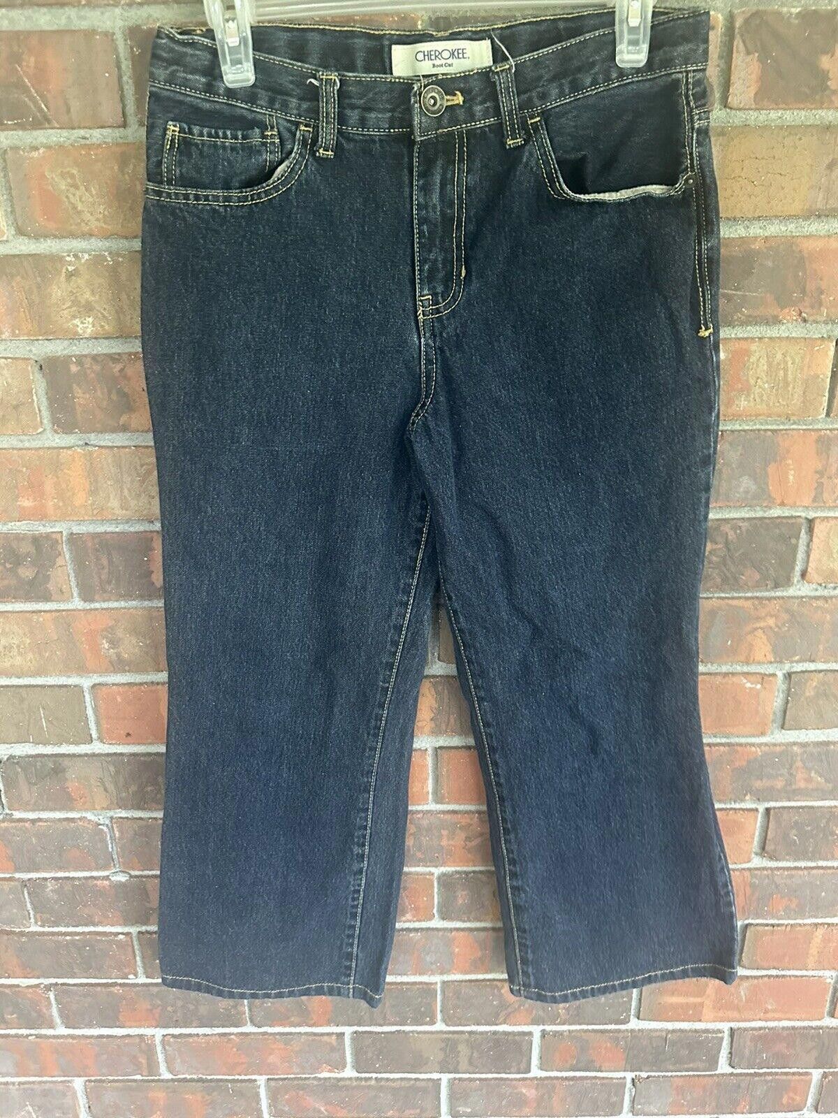 Cherokee Boys Size 12 Husky Baggy Jeans Cherokee Wide Leg Size US 26 / EU 42 - 5 Thumbnail