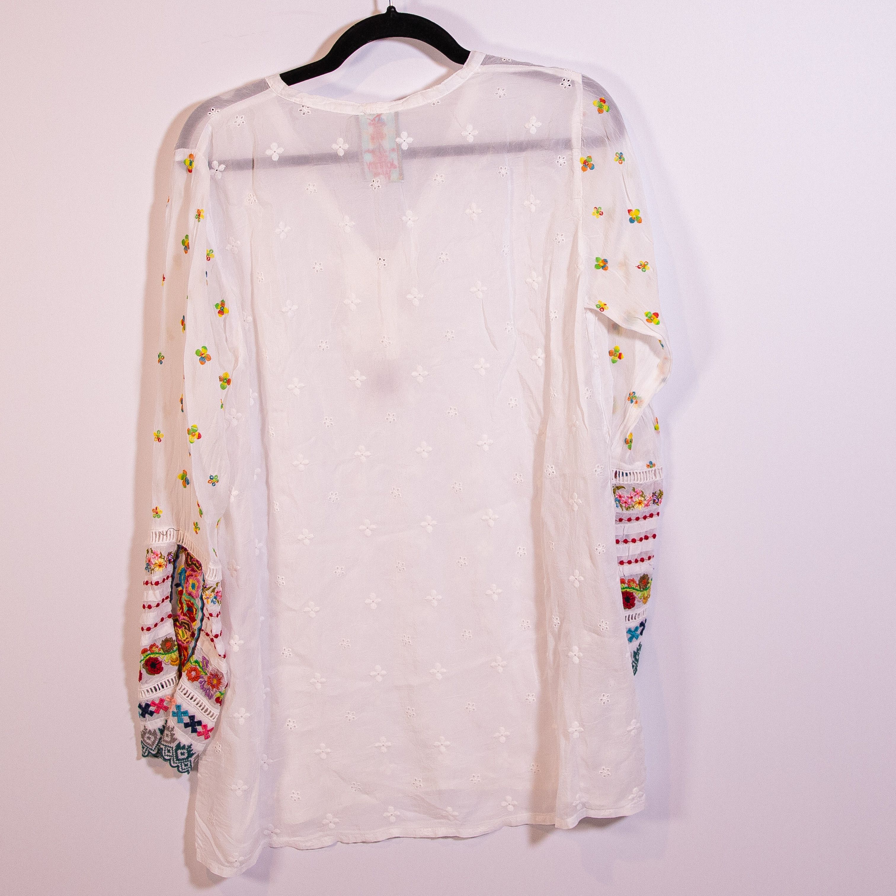 Johnny Was NEW Johnny Was Simple Allover Floral Flower Size M / US 6-8 / IT 42-44 - 4 Thumbnail