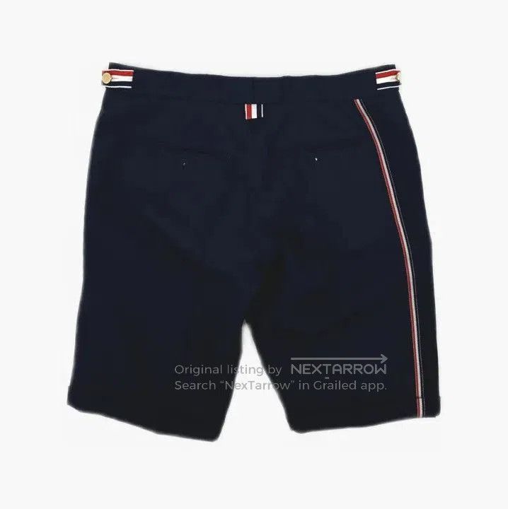 Thom Browne Thom Browne Blue Relaxed Fit Casual Shorts. Size US 30 / EU 46 - 2 Thumbnail